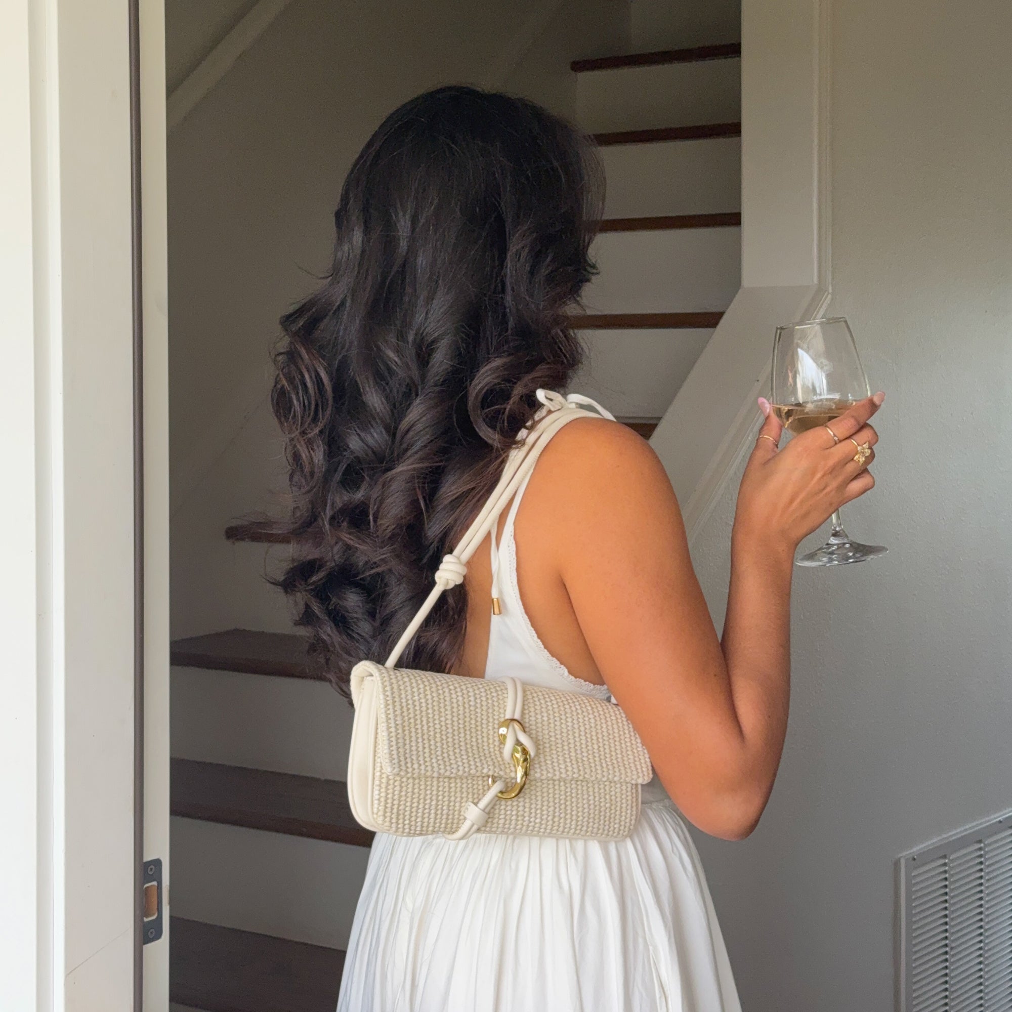 ALICE SHOULDER BAG NATURAL RAFFIA - Image 11