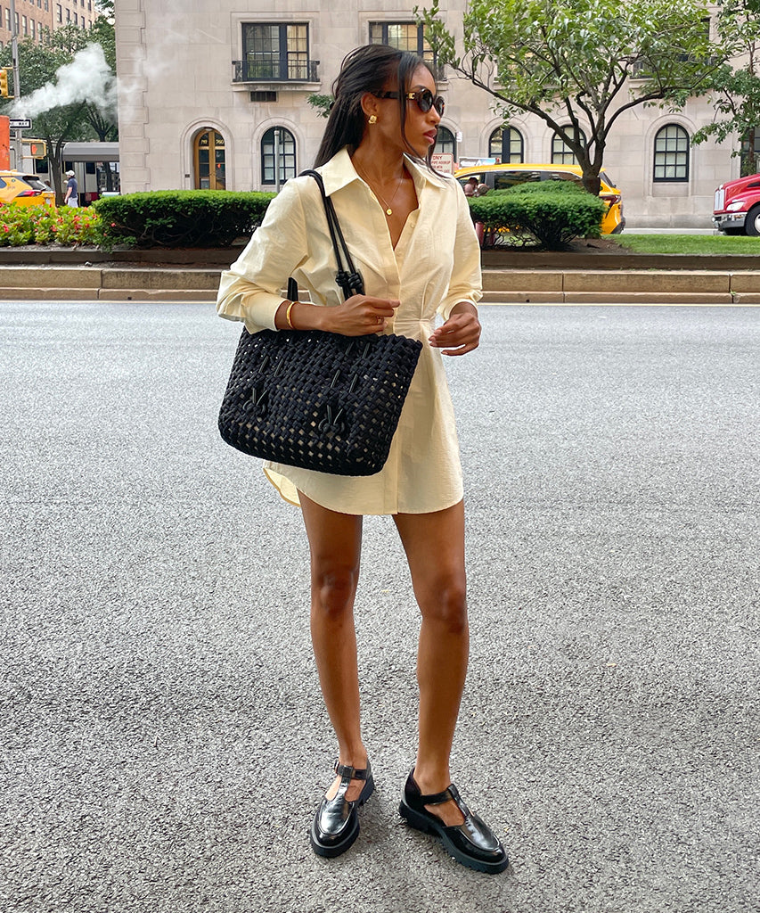 EMILIO FLATS MIDNIGHT CRINKLE PATENT LEATHER - Image 6