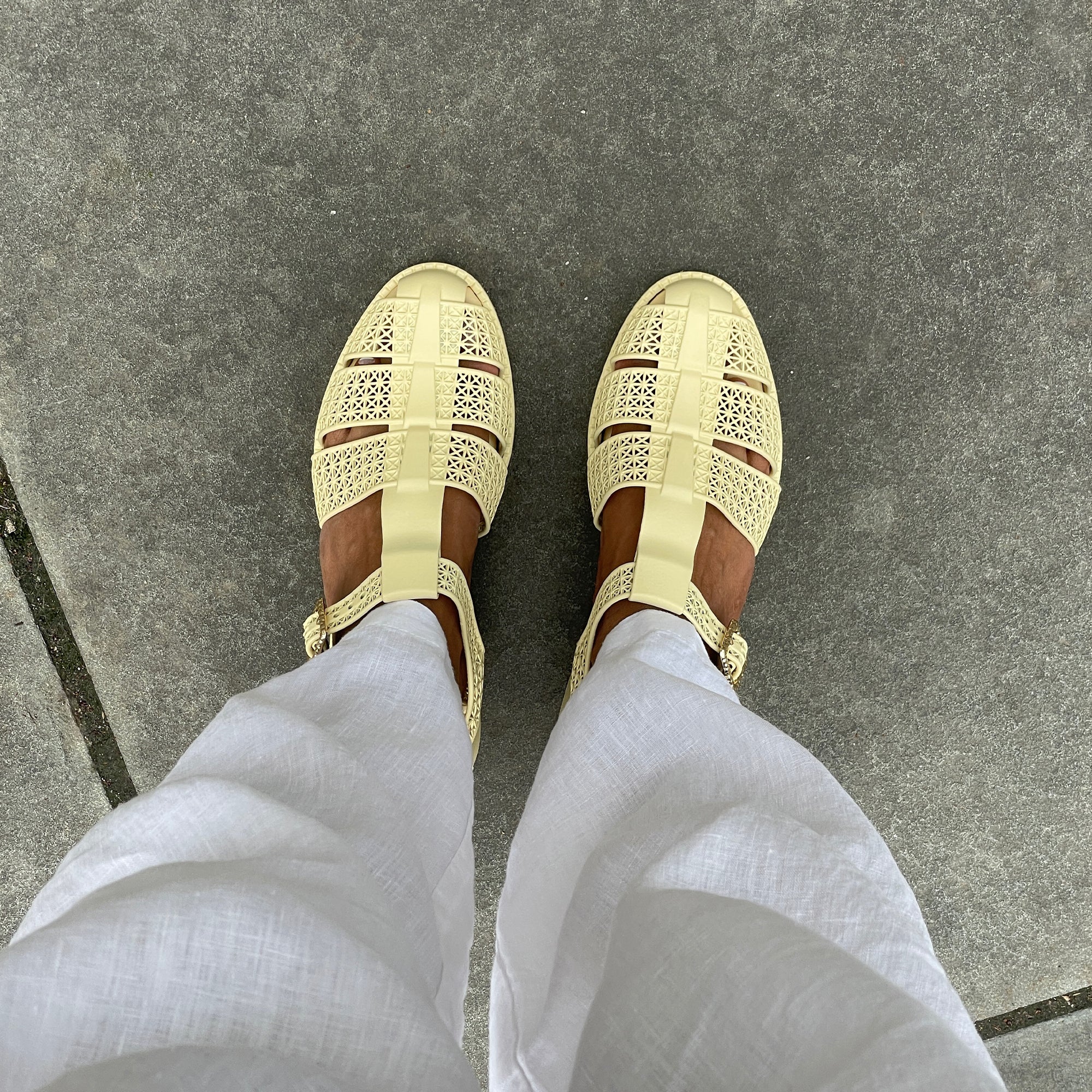 HOLIS 3D SANDALS LT YELLOW - Image 8