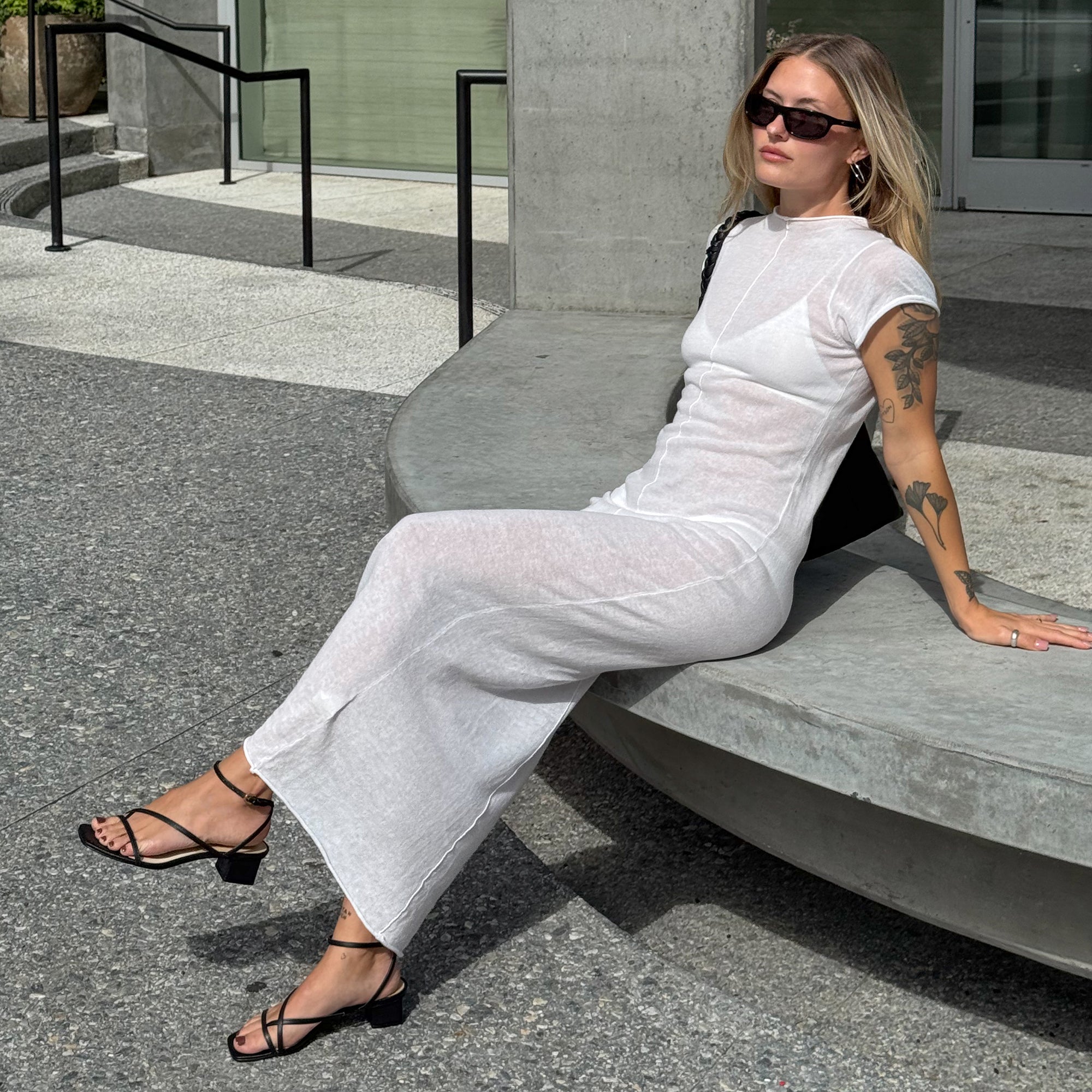 KARLOS SANDALS BLACK LEATHER - Image 2