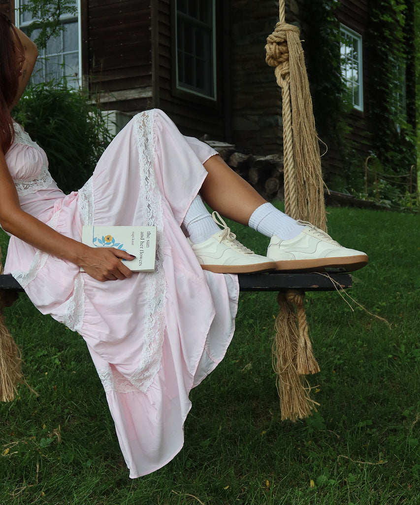 NOTICE SNEAKERS WHITE LEATHER - Image 2