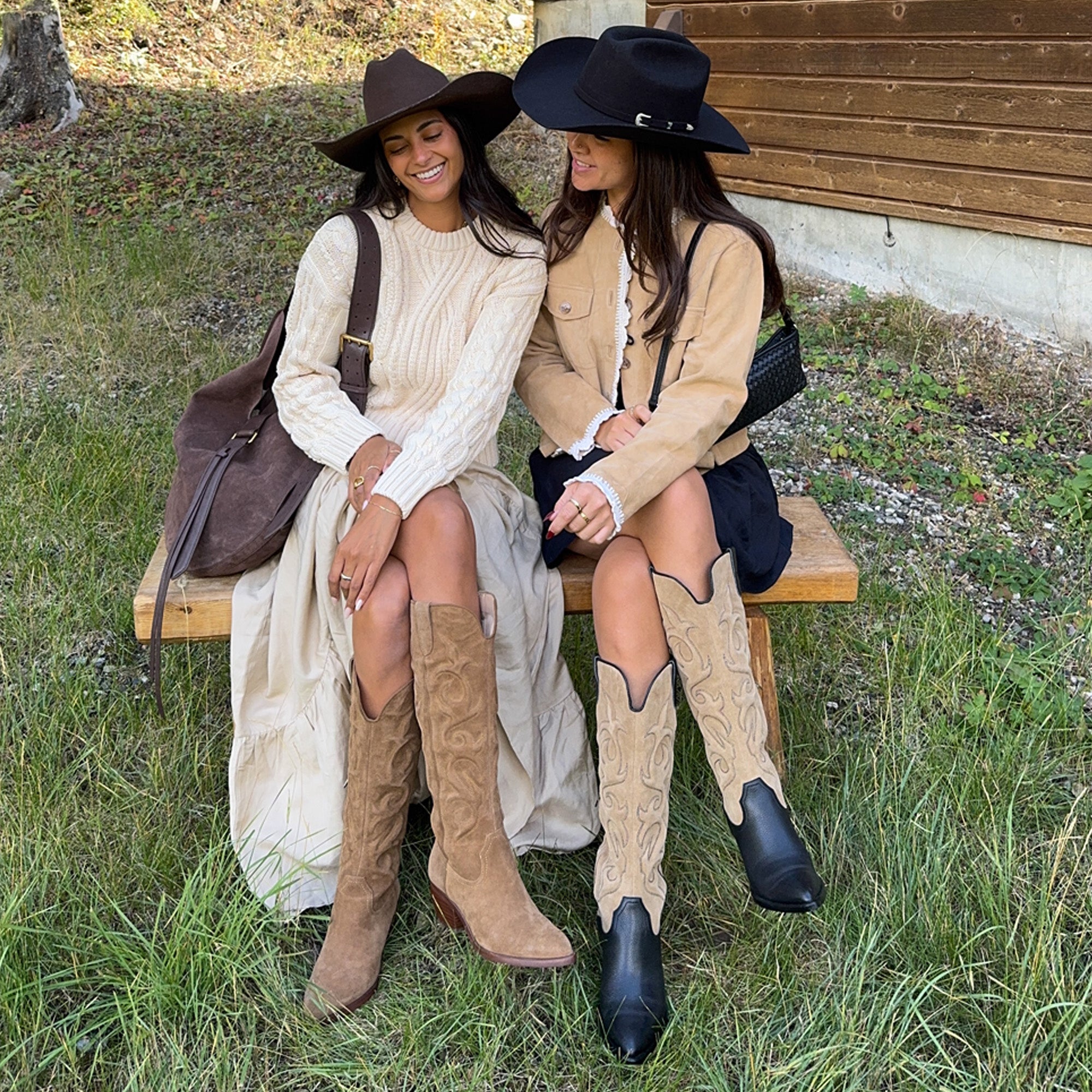 MIRLA BOOTS LT BROWN SUEDE - Image 6