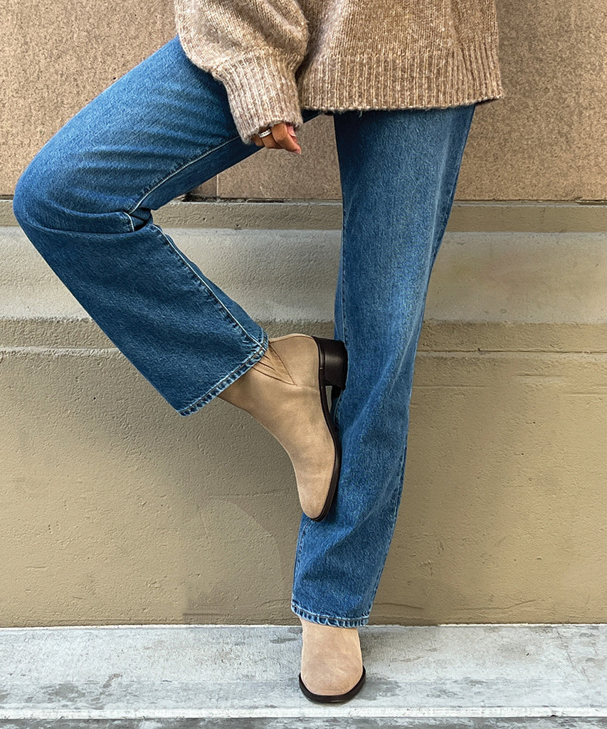 LINNY H2O BOOTS TRUFFLE SUEDE - re:vita - Image 2