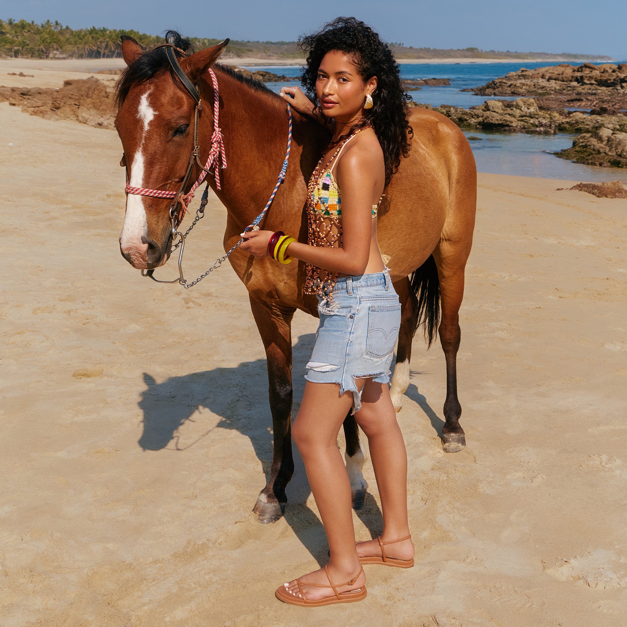 DALLEN SANDALS SADDLE LEATHER - Image 4