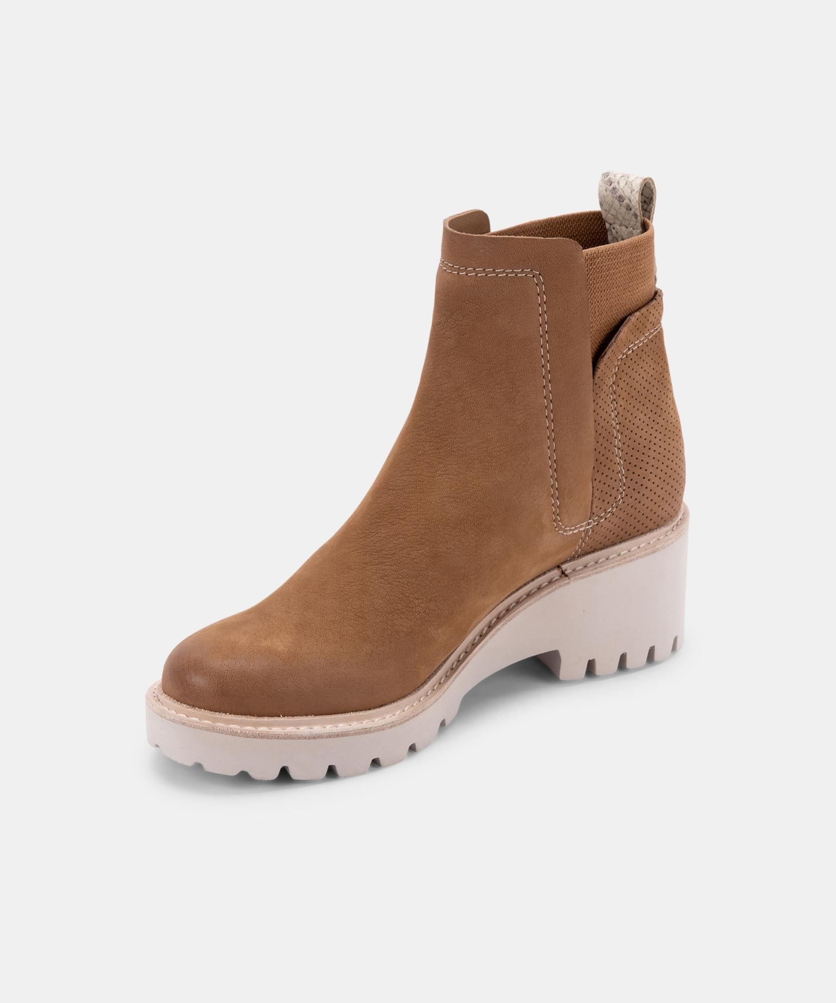 HUEY BOOTIES WHISKEY NUBUCK - re:vita - Image 7