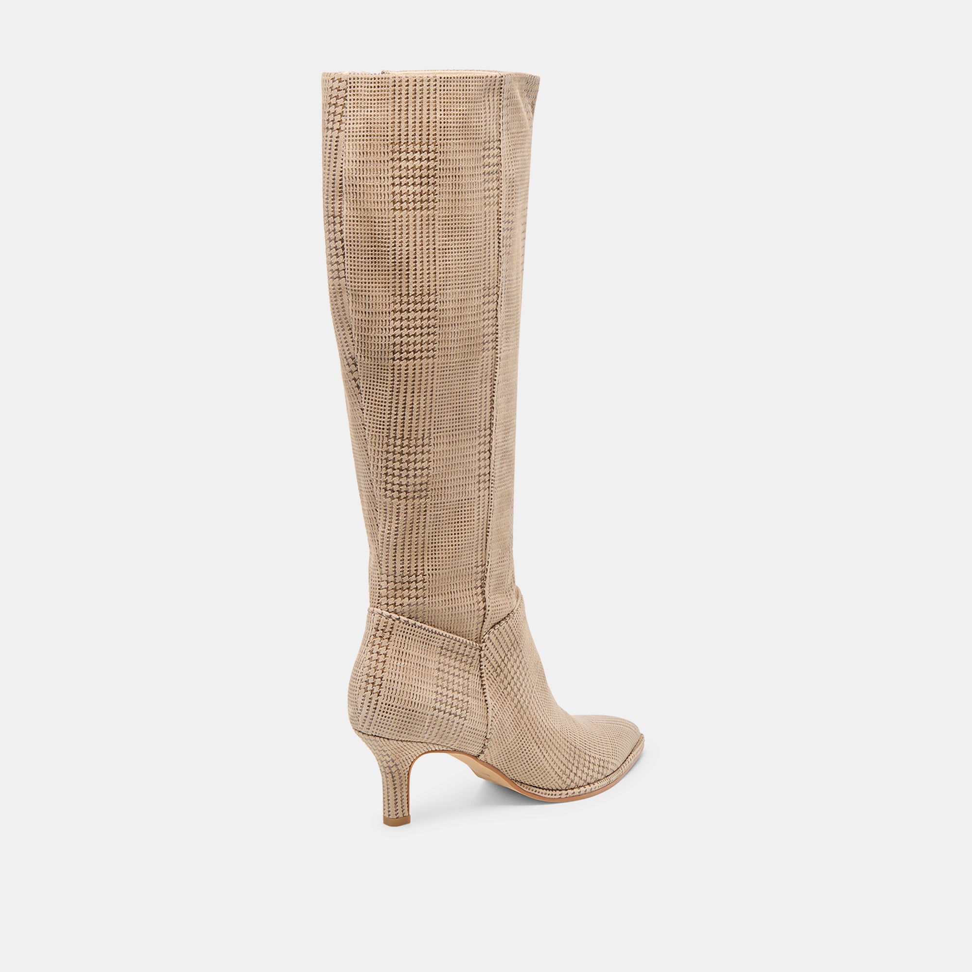 ALDY BOOTS HERRINGBONE PRINTED SUEDE - Image 5