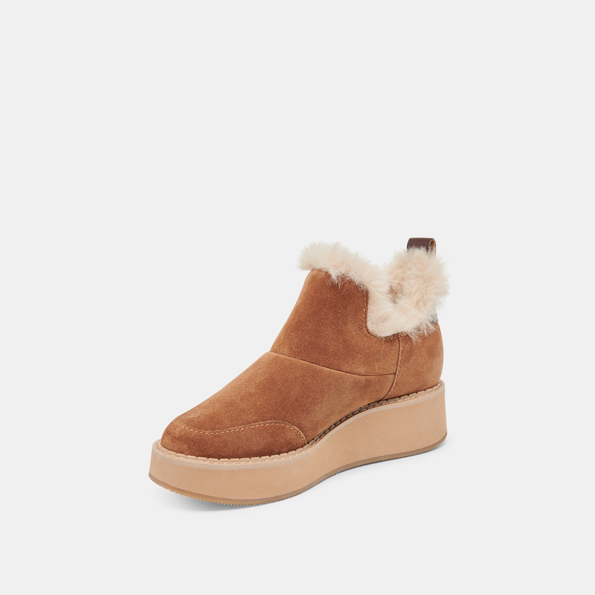 ARDY PLUSH H2O BOOTIES PECAN SUEDE - Image 4