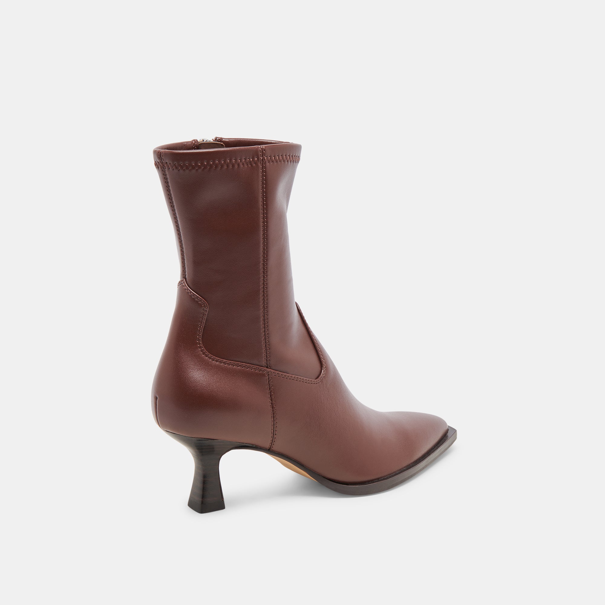 ARYA WIDE CALF BOOTS CHOCOLATE LEATHER - Image 3