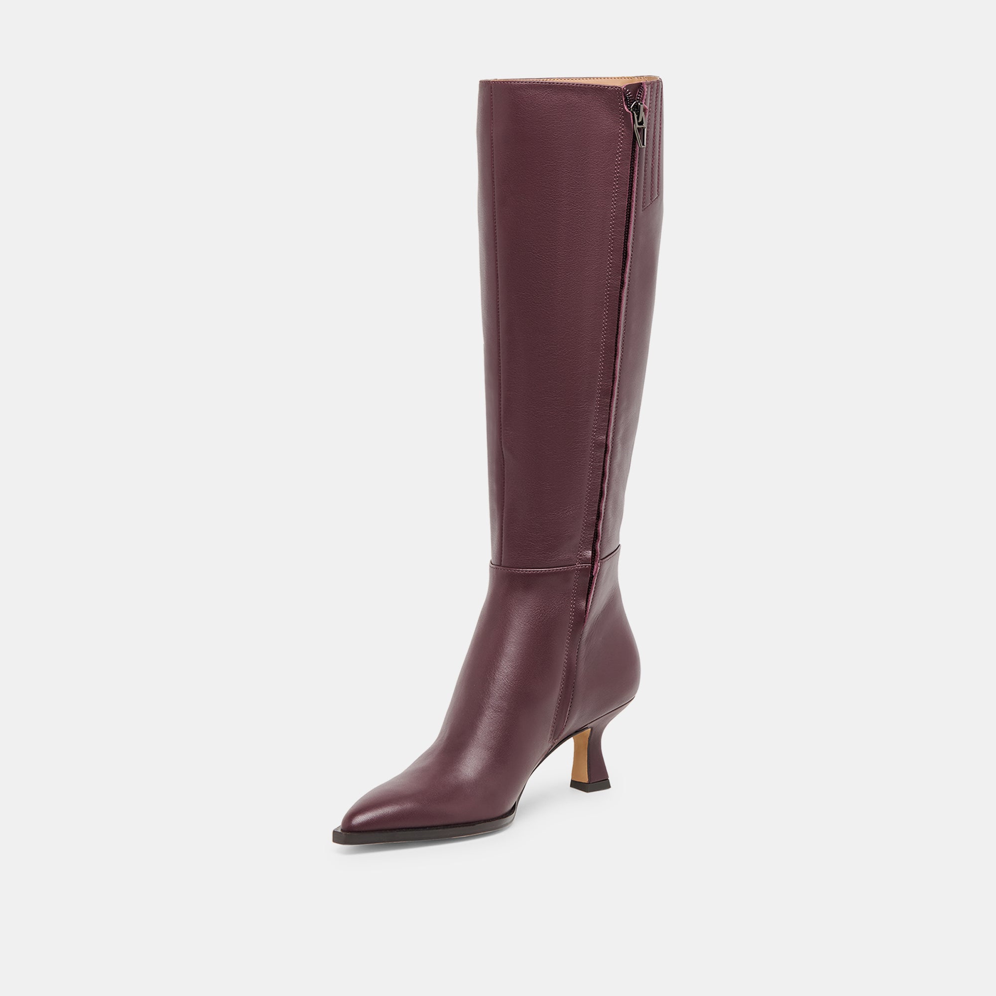 AUGGIE WIDE CALF BOOTS WINE LEATHER - Image 4