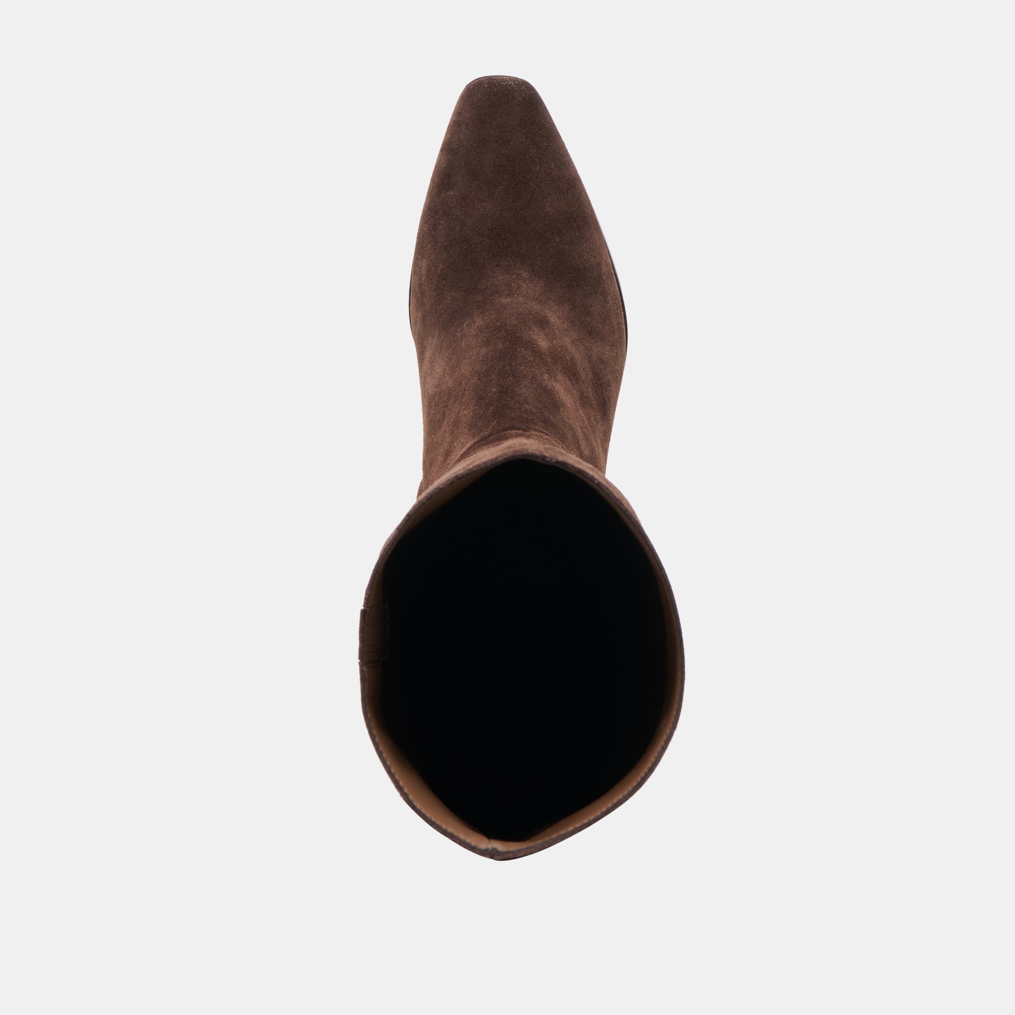 EMMI WIDE CALF BOOTS DK BROWN SUEDE - Image 9