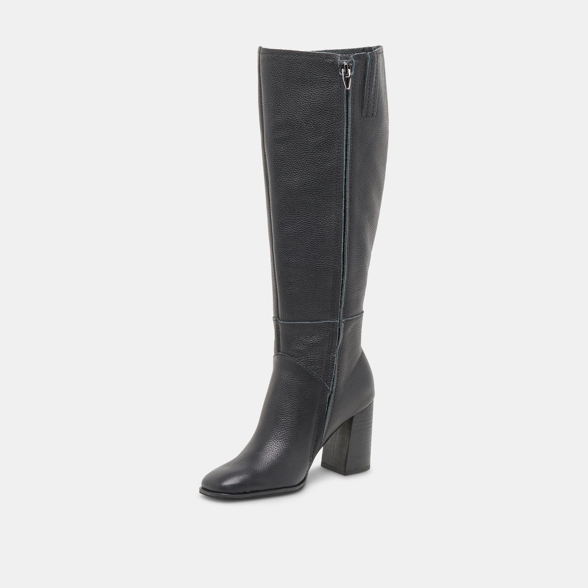 FYNN WIDE CALF BOOTS ONYX LEATHER - Image 9
