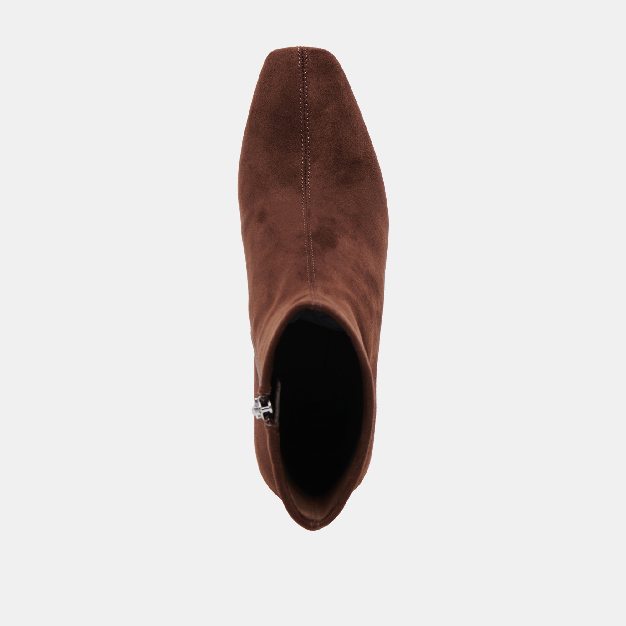 GLAMOR WIDE CALF BOOTS DK BROWN STELLA SUEDE - Image 9