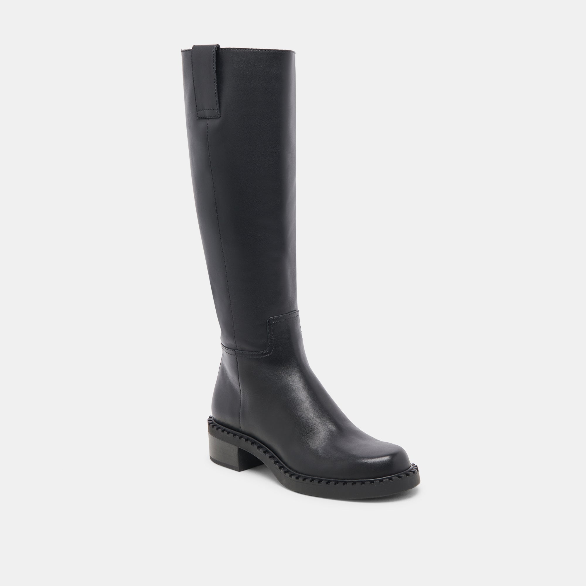 GLORY H2O EXTRA WIDE CALF BOOTS BLACK LEATHER - Image 5