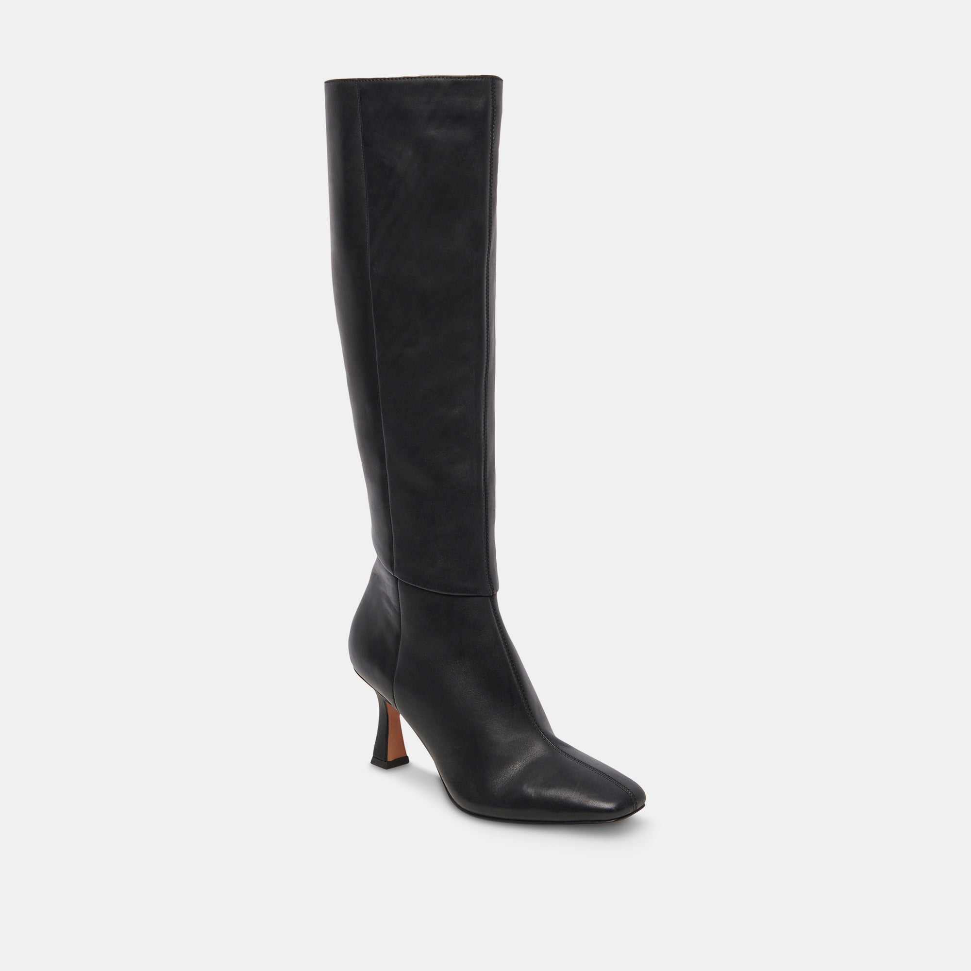 GYRA EXTRA WIDE CALF BOOTS BLACK LEATHER - Image 4