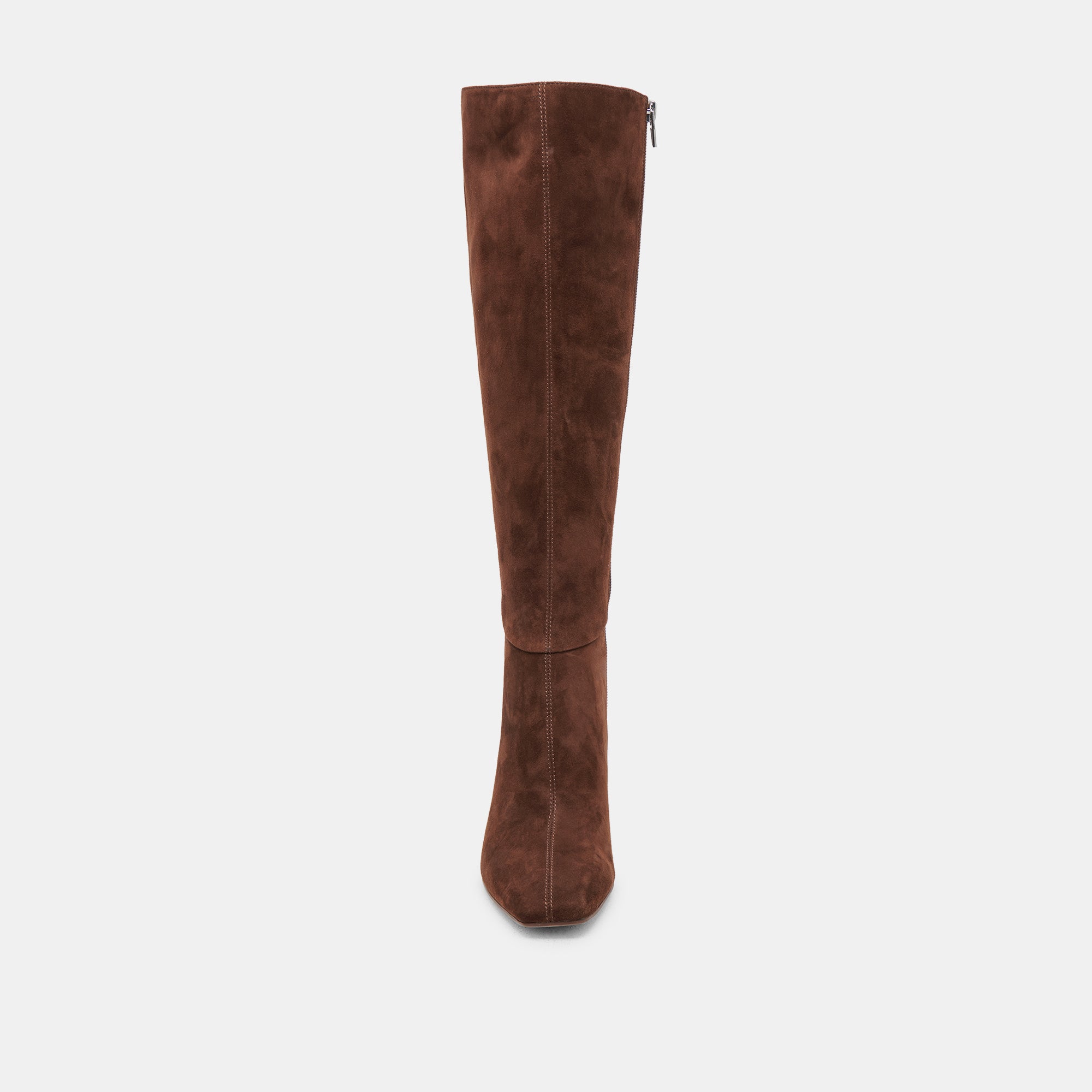 GYRA EXTRA WIDE CALF BOOTS DK BROWN SUEDE - Image 8