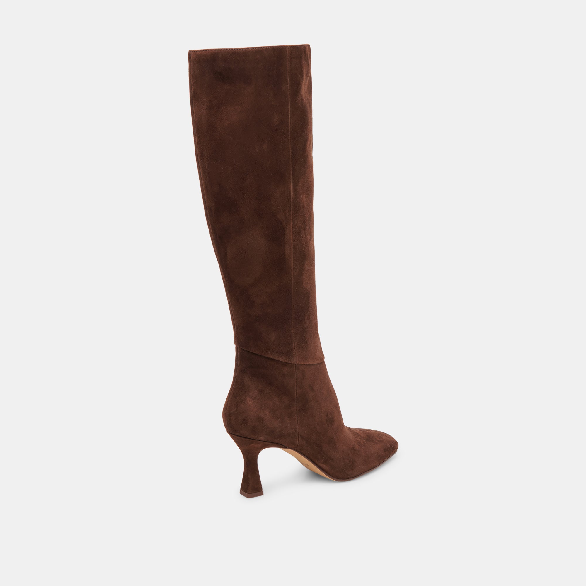 GYRA WIDE CALF BOOTS DK BROWN SUEDE - Image 5