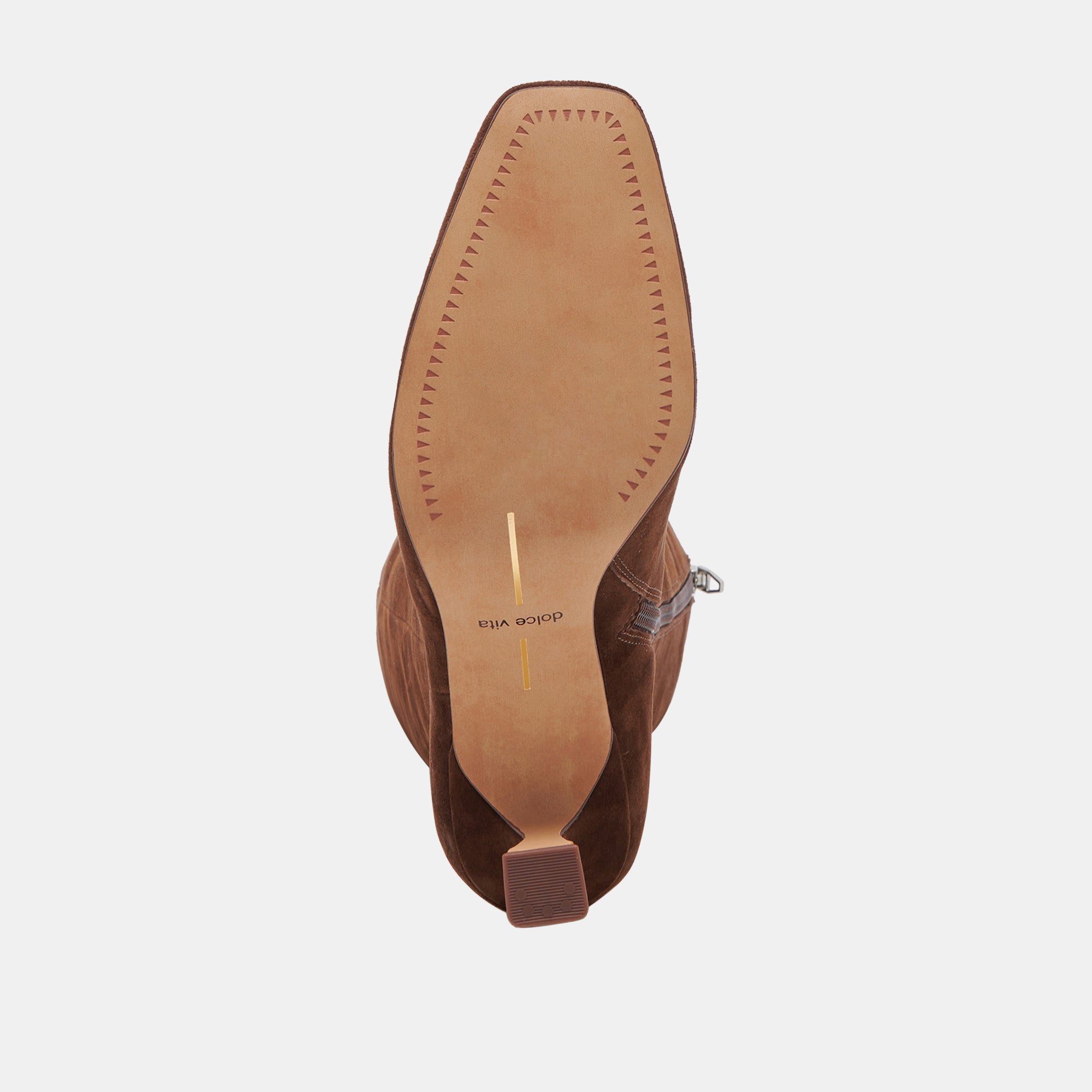 GYRA EXTRA WIDE CALF BOOTS DK BROWN SUEDE - Image 11