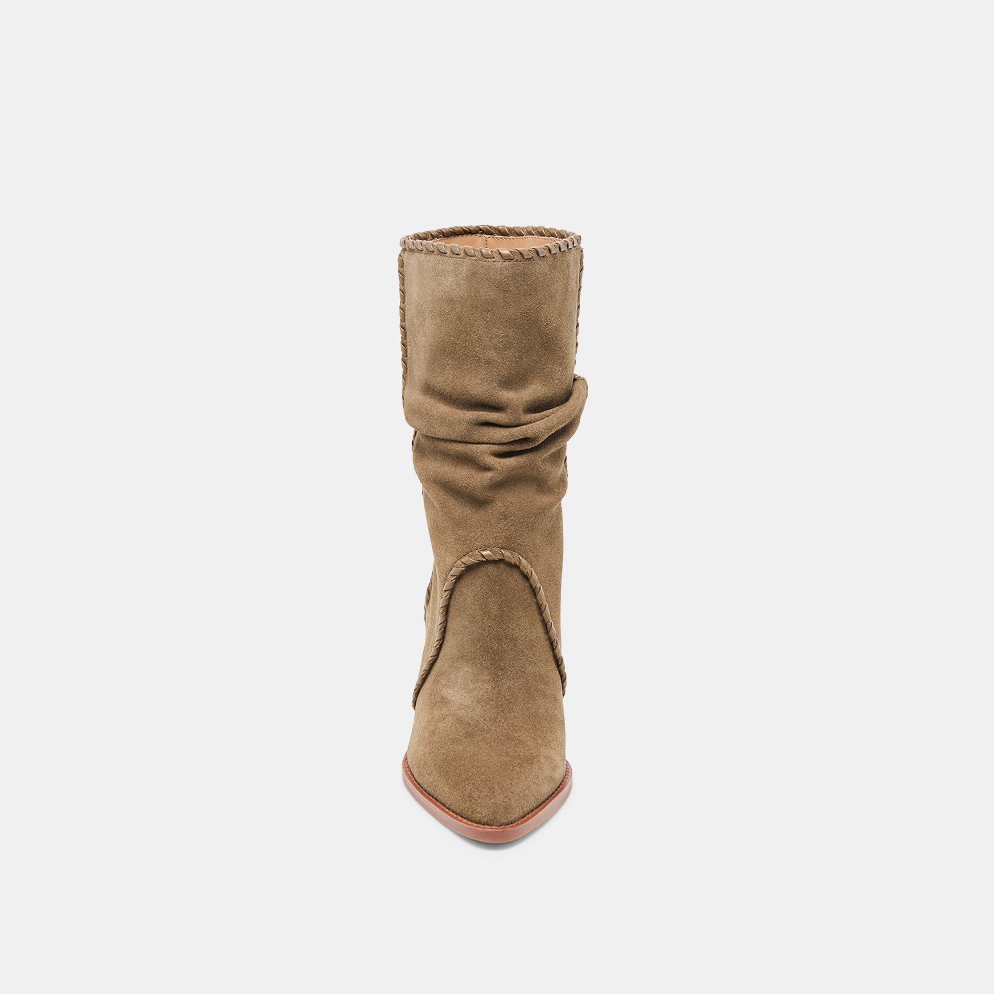 JULITH BOOTS OLIVE SUEDE - Image 9