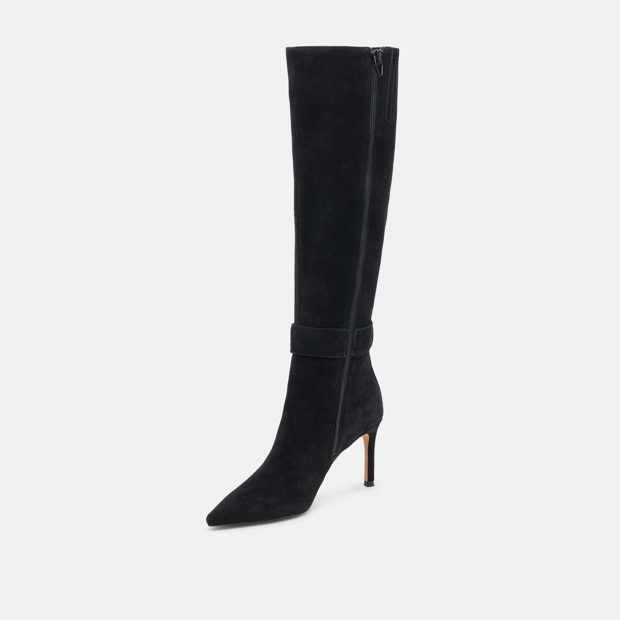 KINZY BOOTS ONYX SUEDE - Image 6