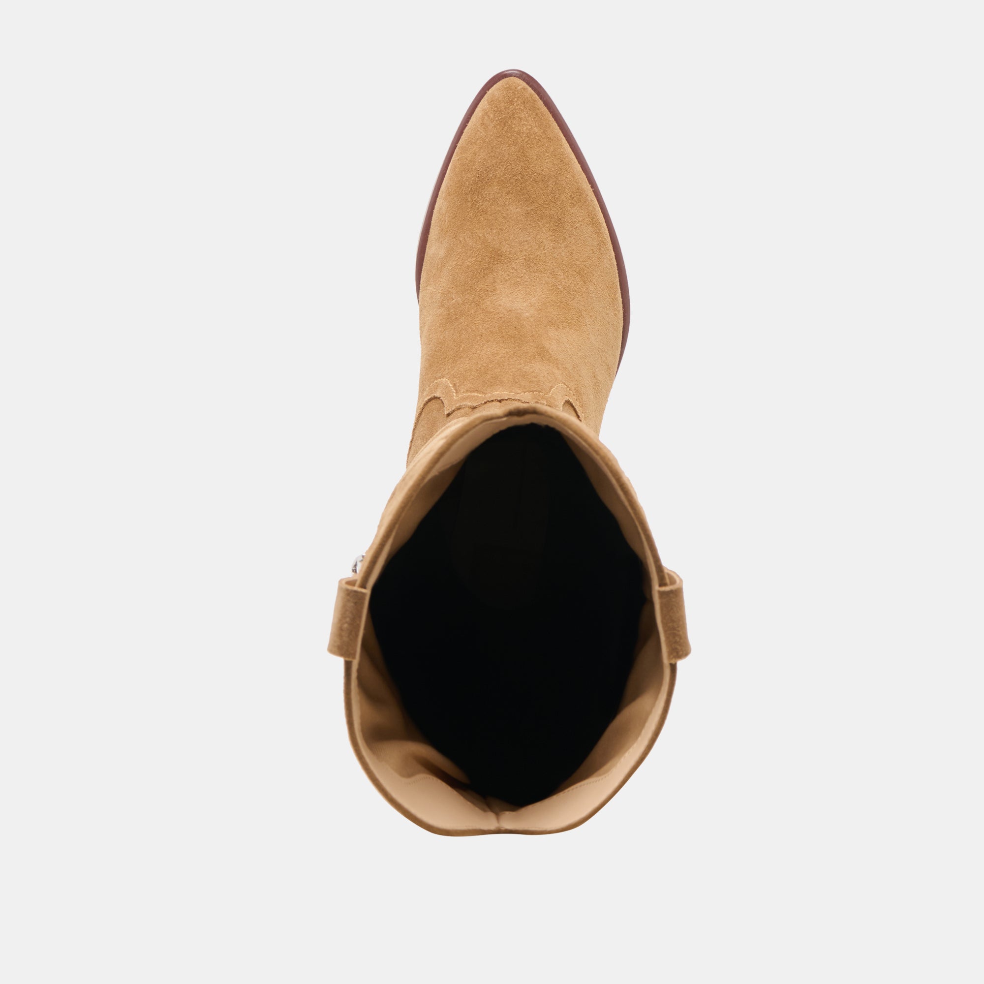 MIRLA BOOTS LT BROWN SUEDE - Image 13