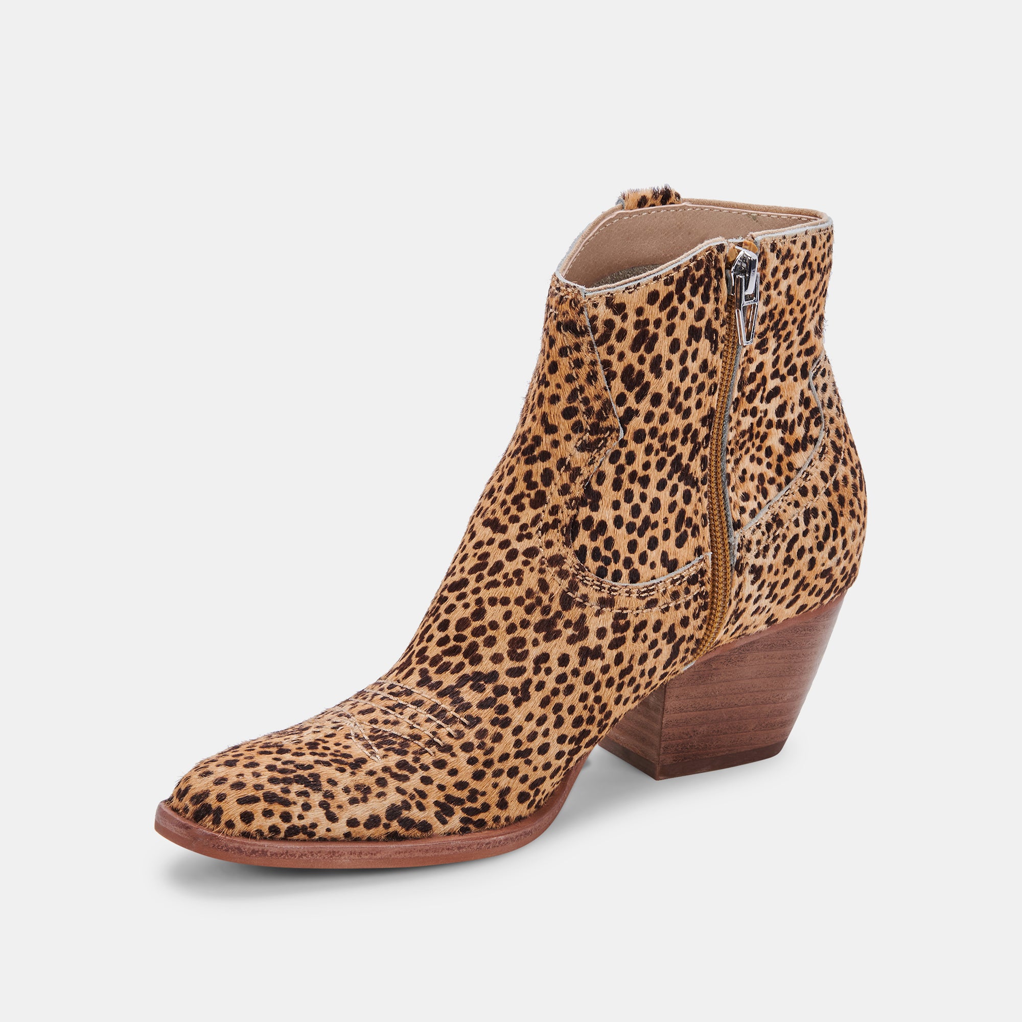 SILMA BOOTIES LEOPARD CALF HAIR - Image 4