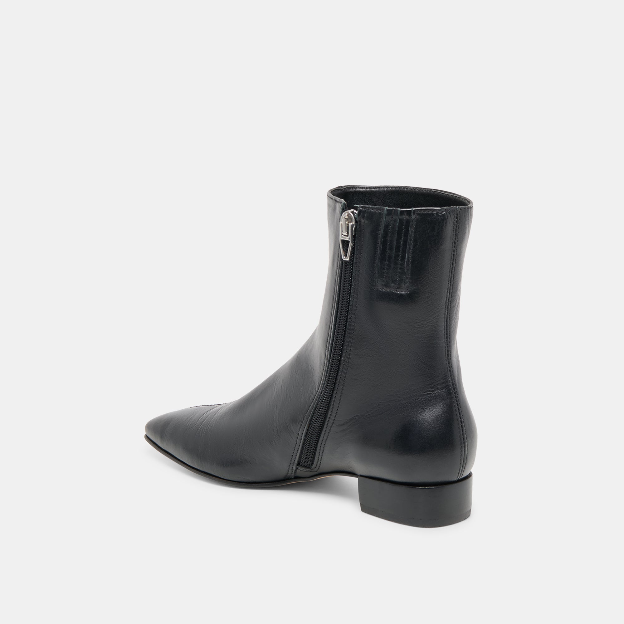 TARINE BOOTIES BLACK LEATHER - Image 5