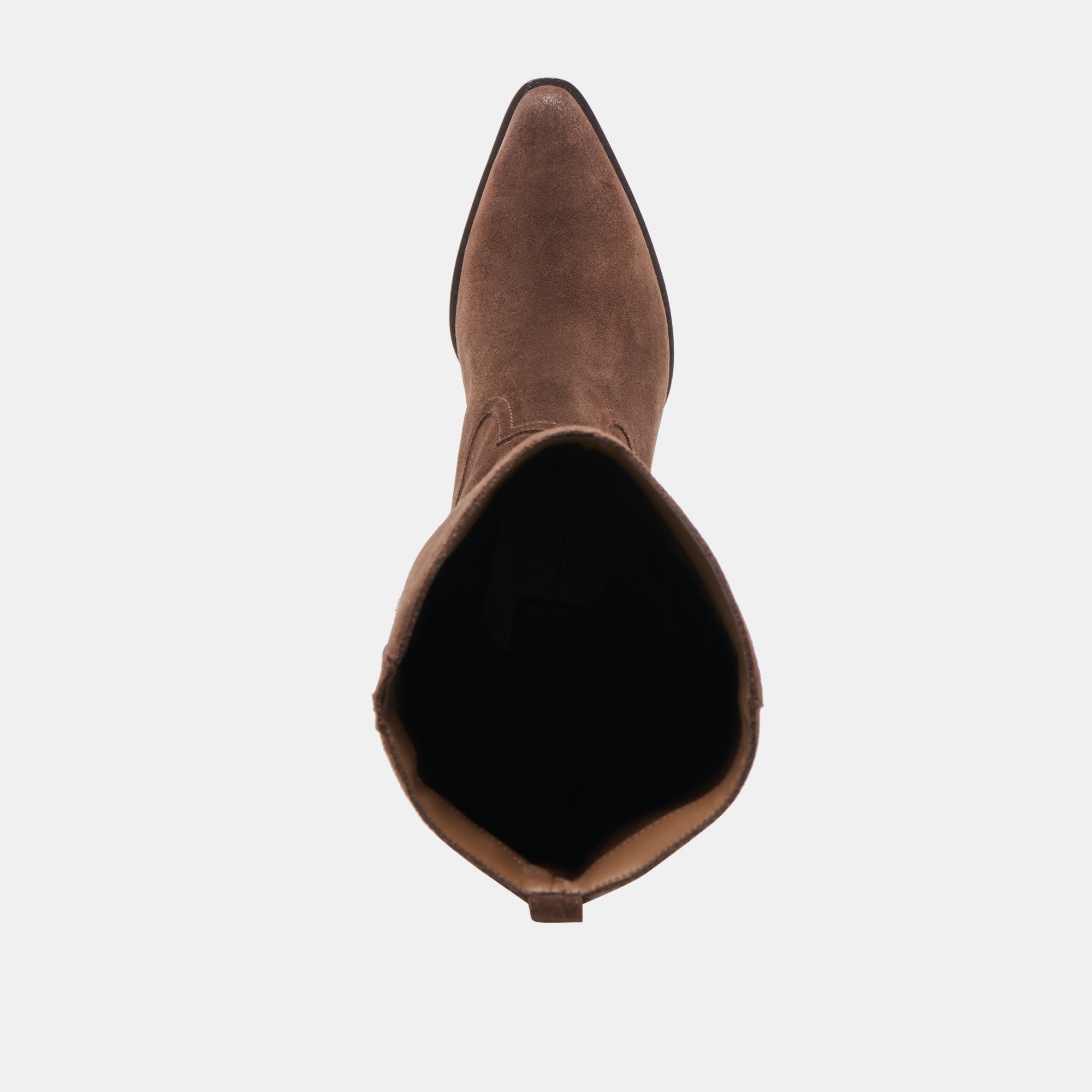 VIRONA H2O WIDE CALF BOOTS DK BROWN SUEDE - Image 11