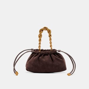 CLEO CROSSBODY ESPRESSO SUEDE