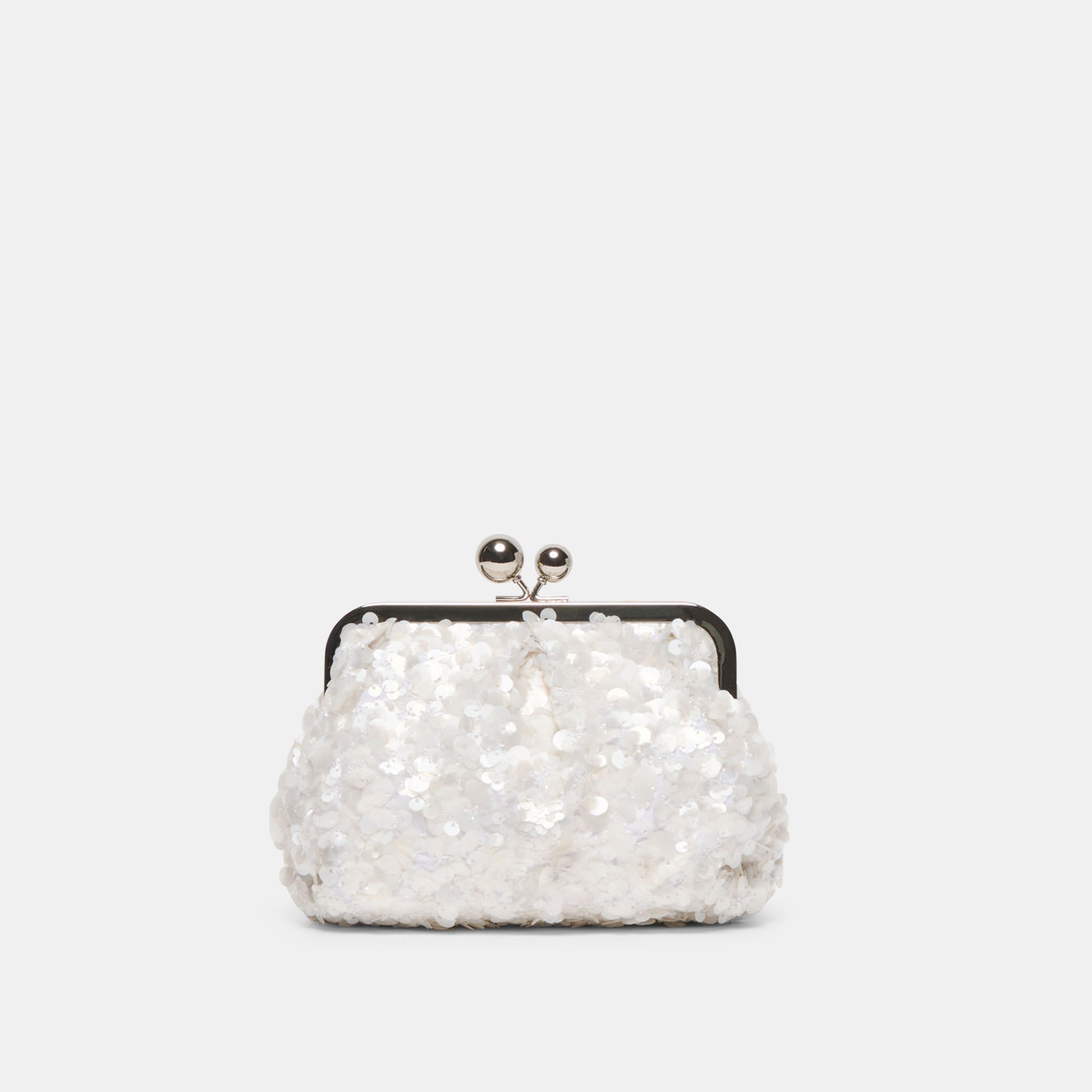 KENDALL CLUTCH WHITE SEQUIN - Image 3