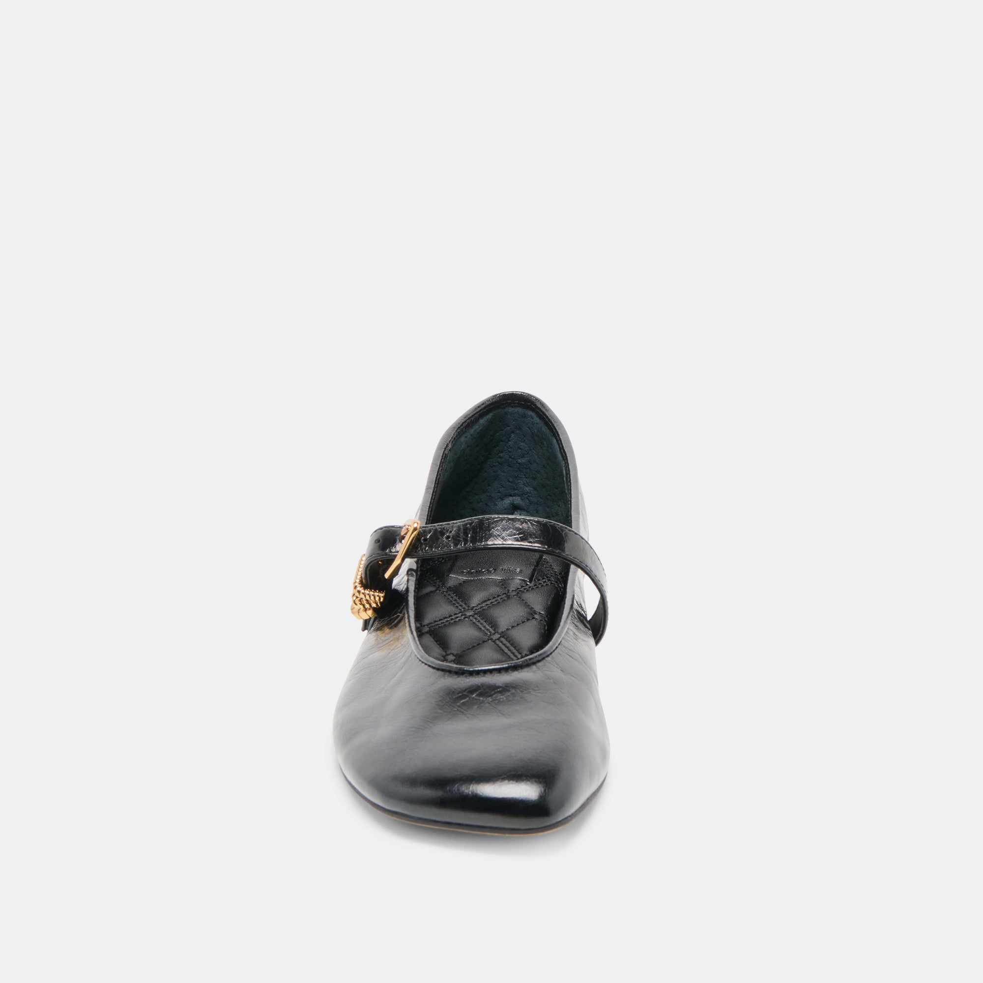 ALIZZA BALLET FLATS MIDNIGHT CRINKLE PATENT - Image 6