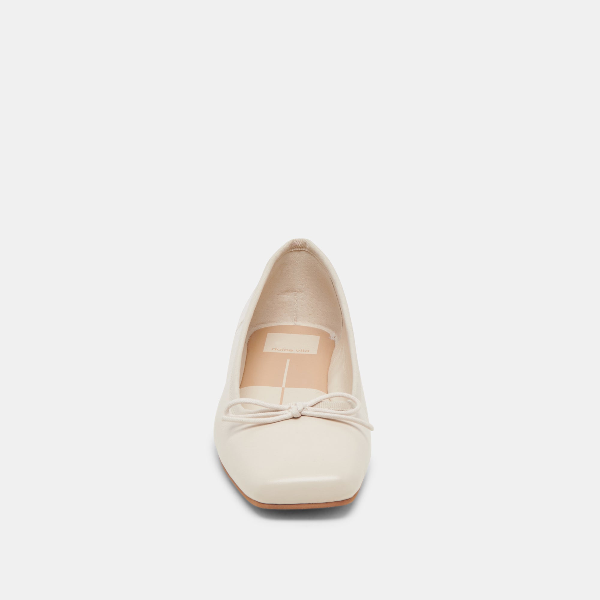 ANISA BALLET FLATS CREME CRINKLE PATENT - Image 9