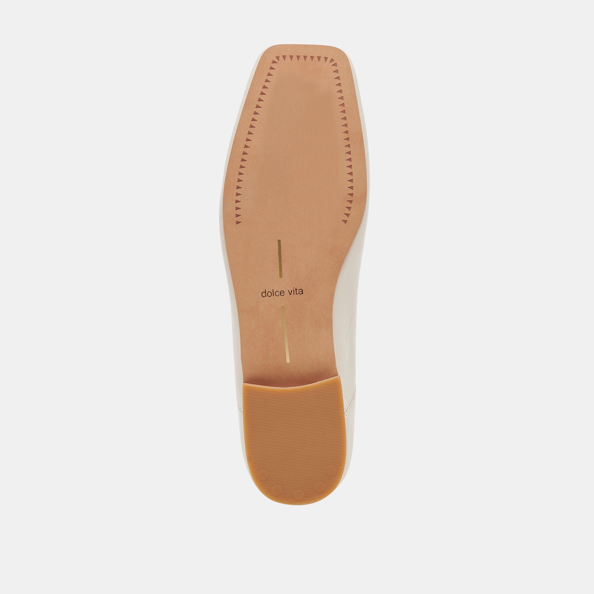 ANISA BALLET FLATS CREME CRINKLE PATENT - Image 12