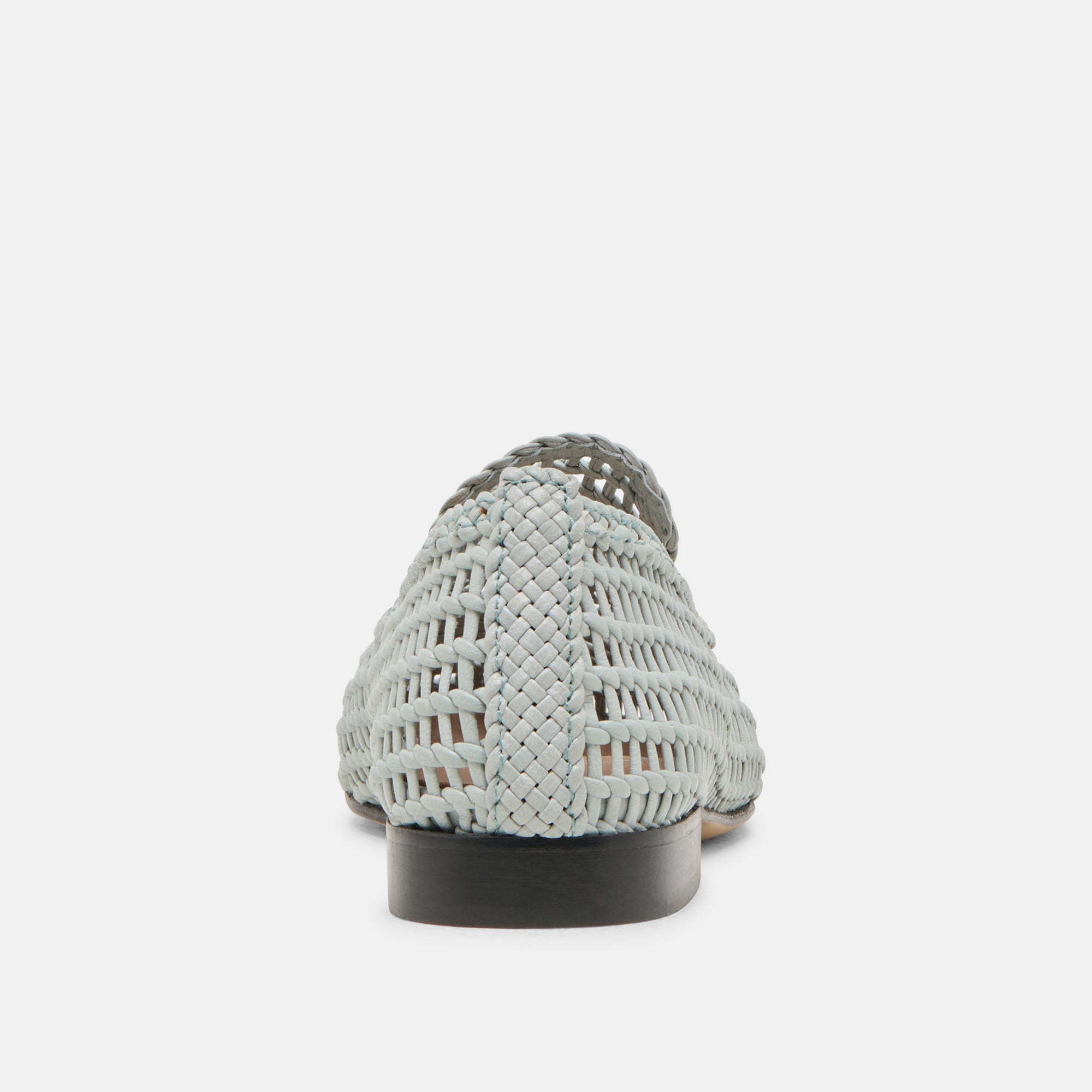 ARMOND FLATS SKY BLUE WOVEN LEATHER - Image 7