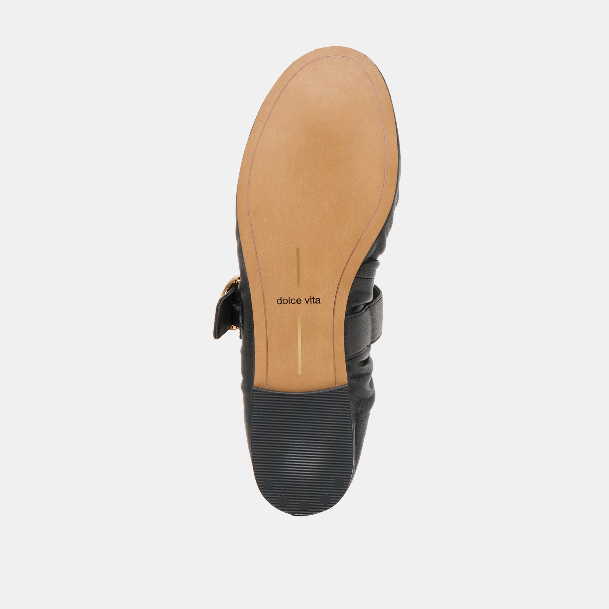 CAELY BALLET FLATS BLACK LEATHER - Image 15