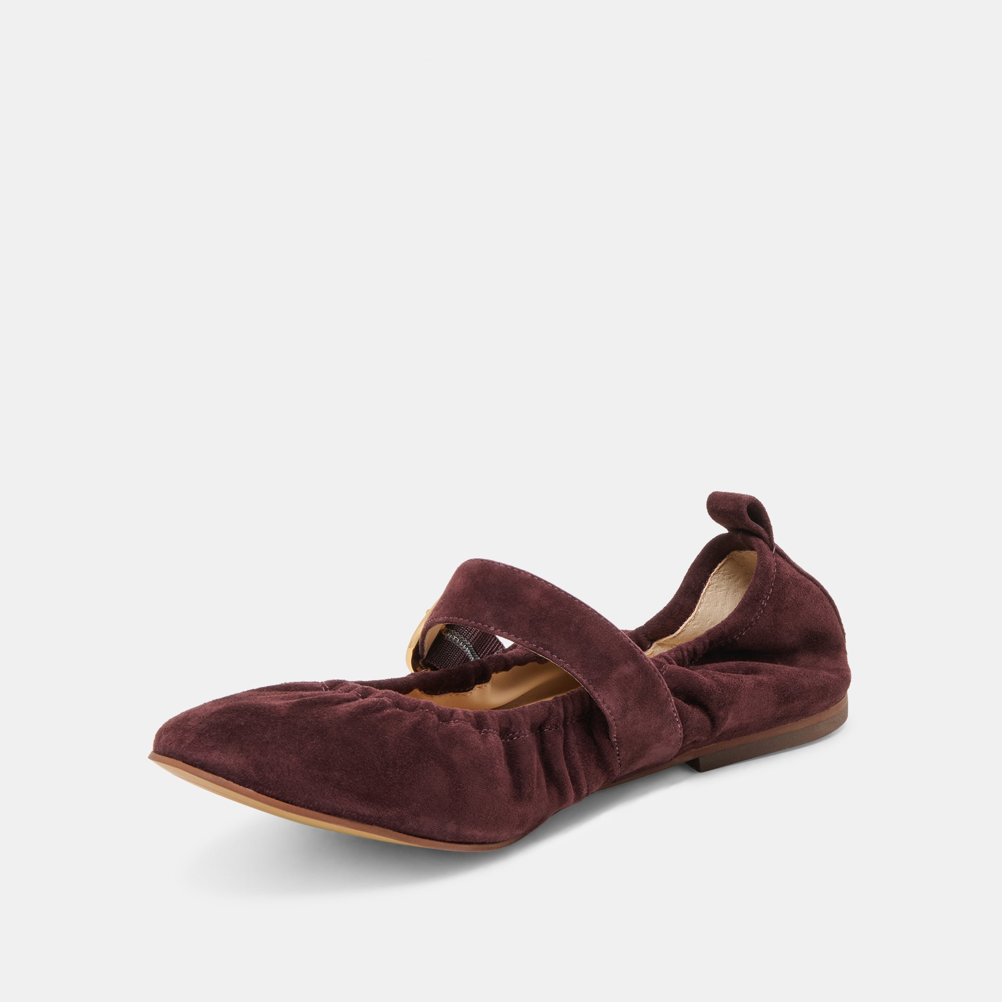 CAELY BALLET FLATS MULBERRY SUEDE - Image 7