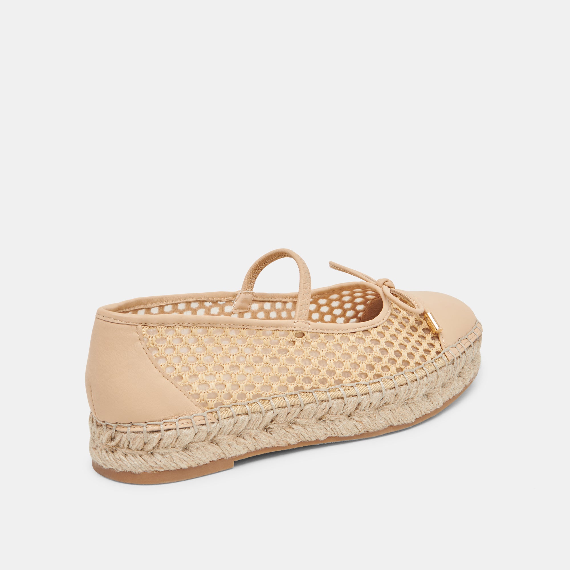 CAMBRE BALLET FLATS LT NATURAL WOVEN MESH - Image 3