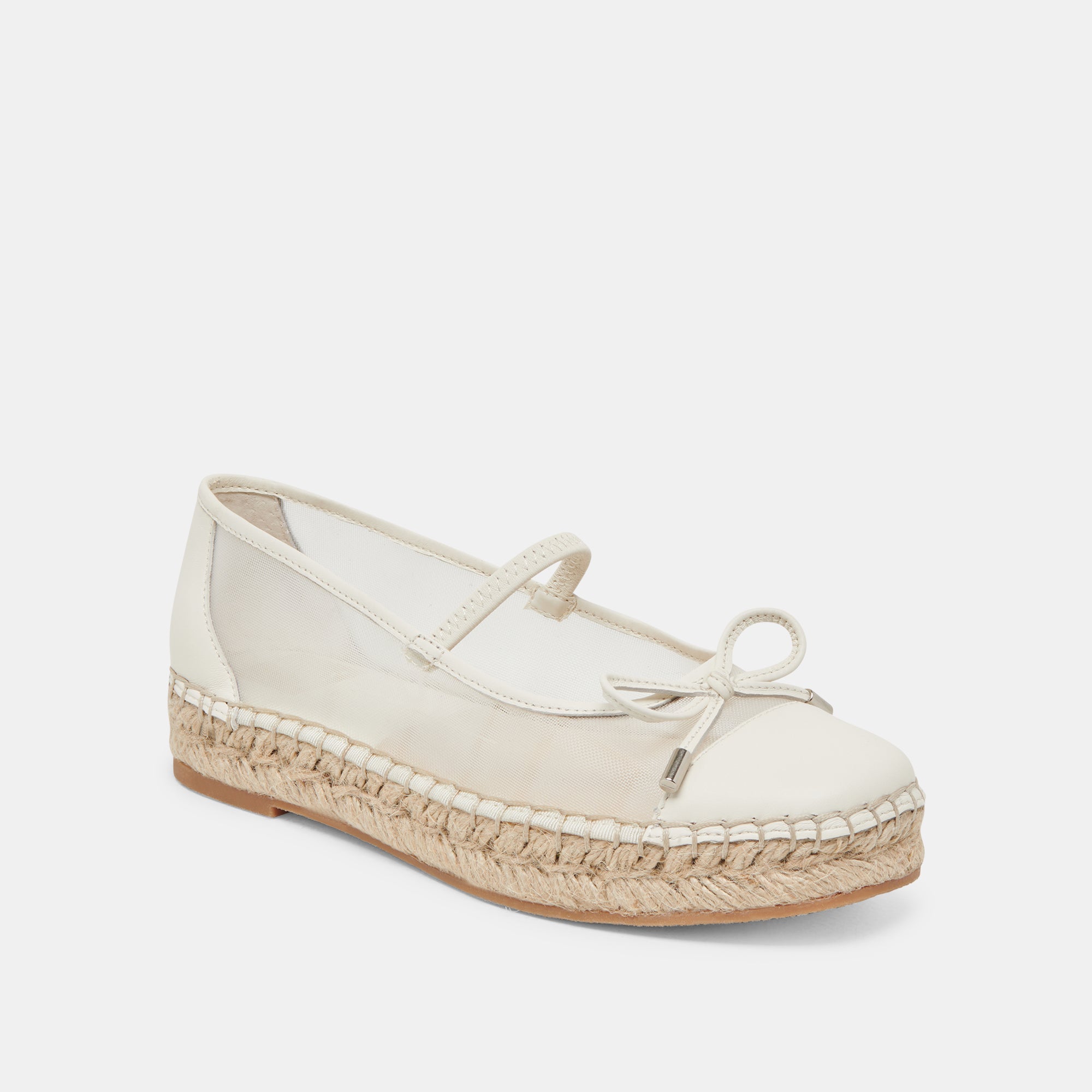 CAMBRE BALLET FLATS WHITE MESH - Image 4