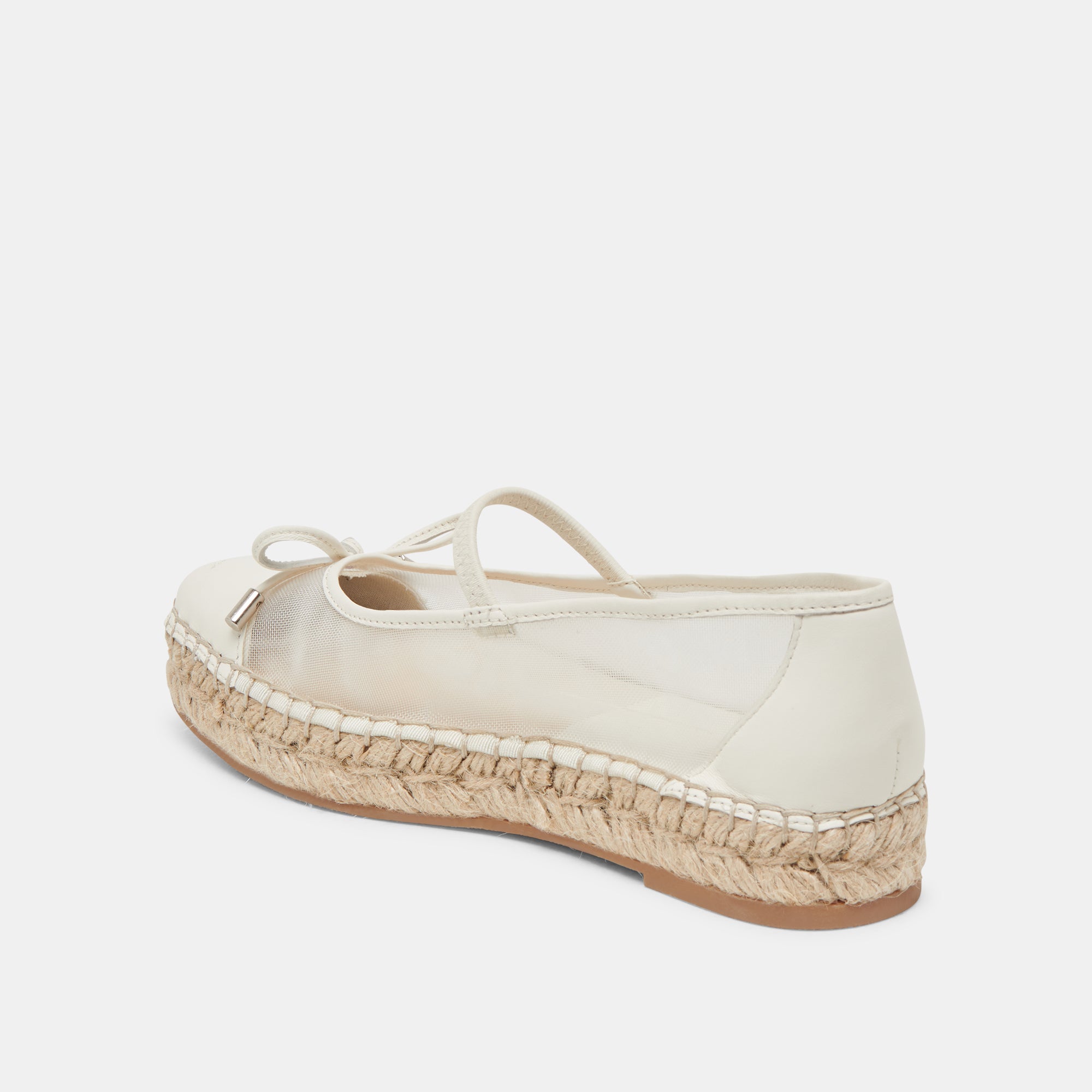 CAMBRE BALLET FLATS WHITE MESH - Image 10