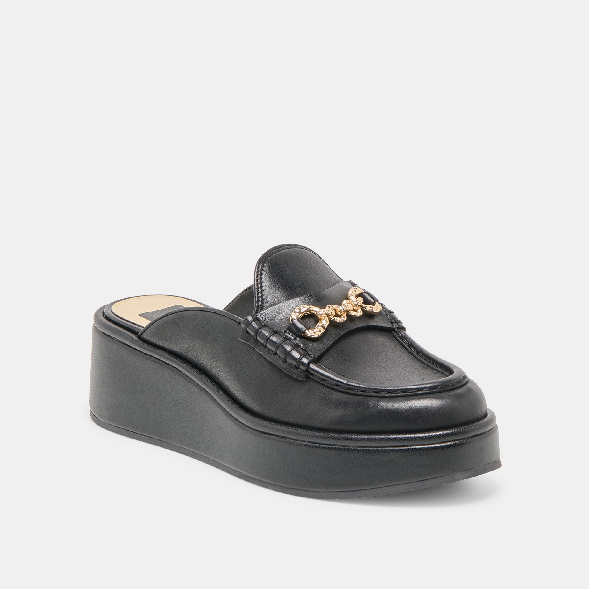 DORREL LOAFERS BLACK LEATHER - Image 3