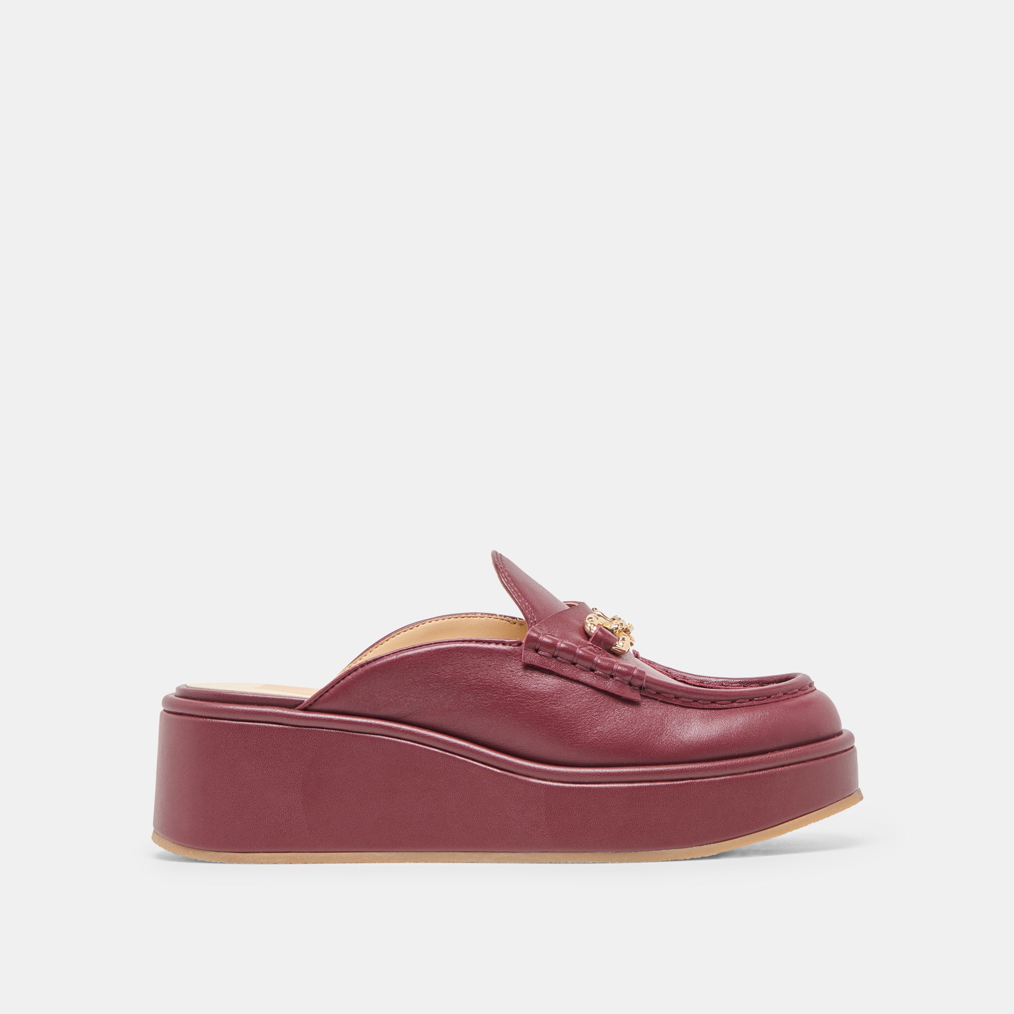 DORREL LOAFERS MAROON LEATHER