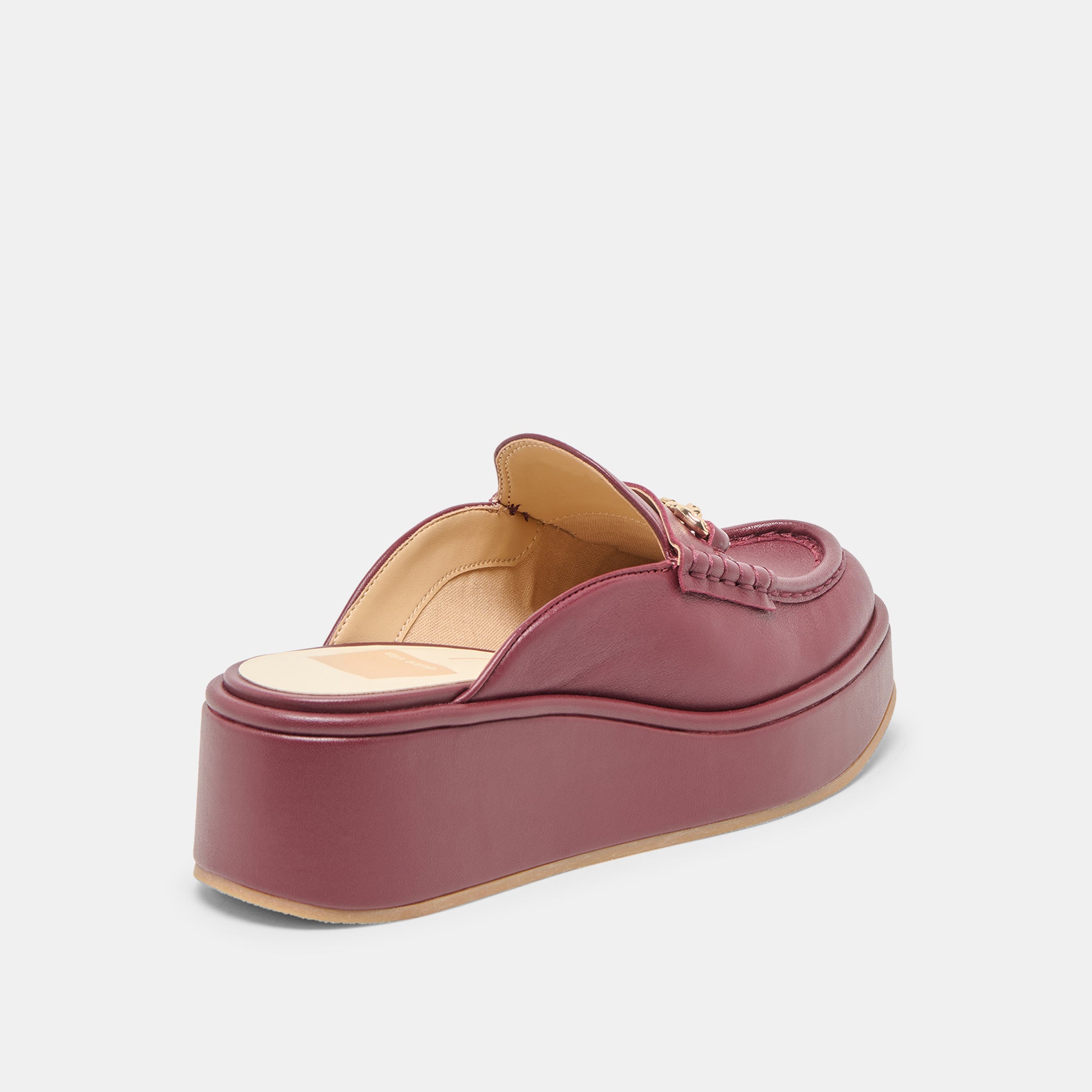 DORREL LOAFERS MAROON LEATHER - Image 3