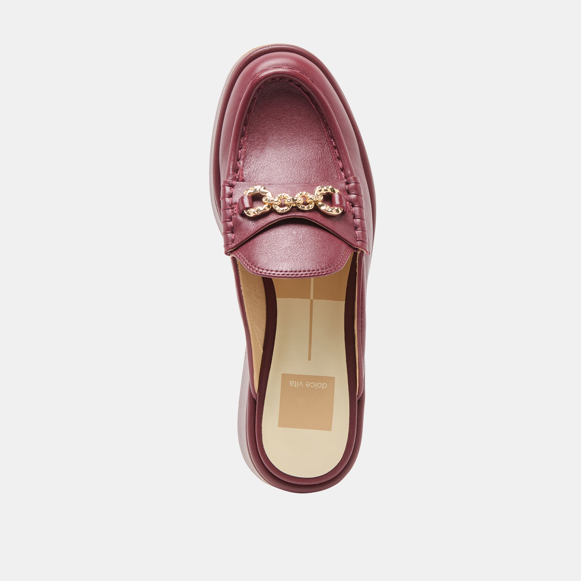 DORREL LOAFERS MAROON LEATHER - Image 8