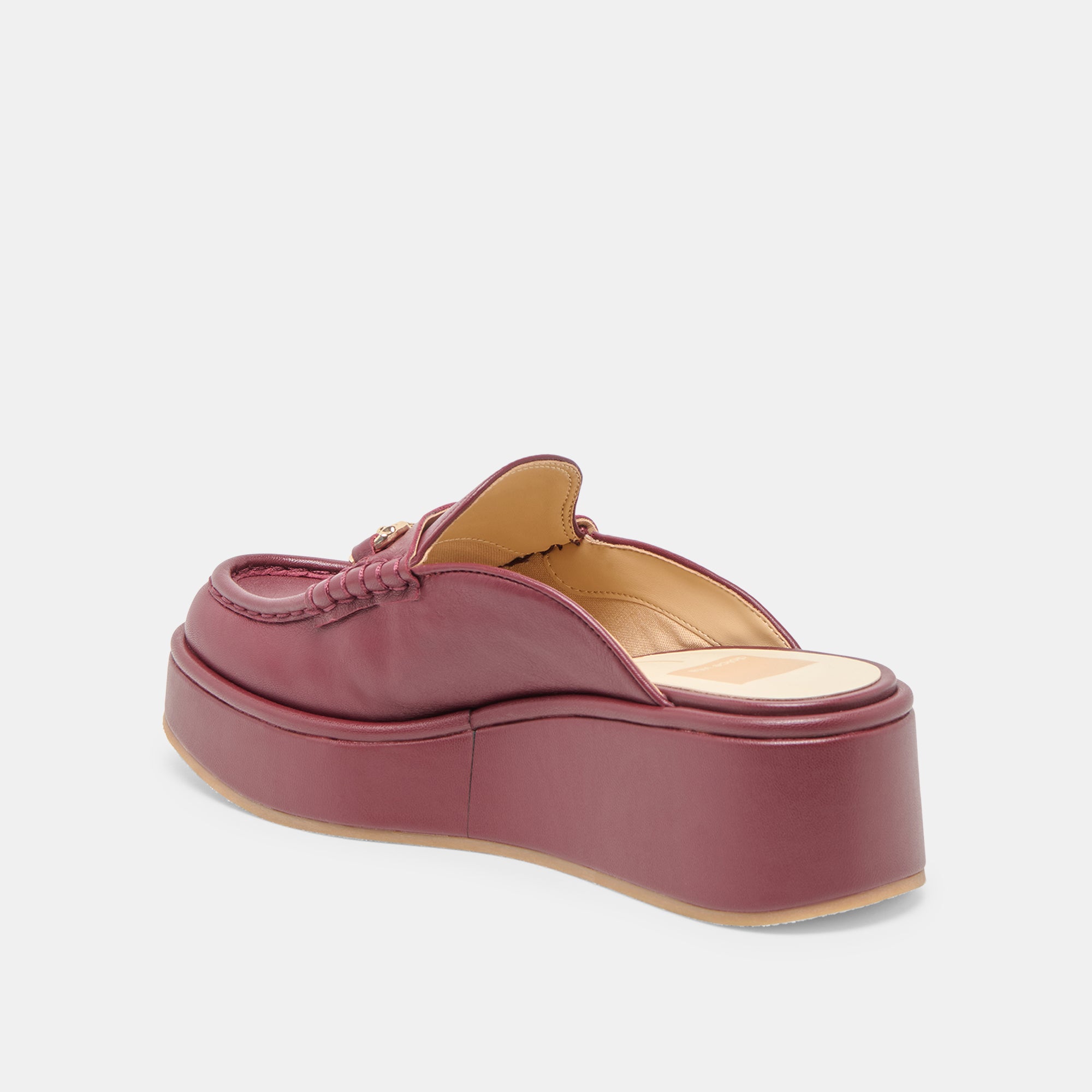 DORREL LOAFERS MAROON LEATHER - Image 5