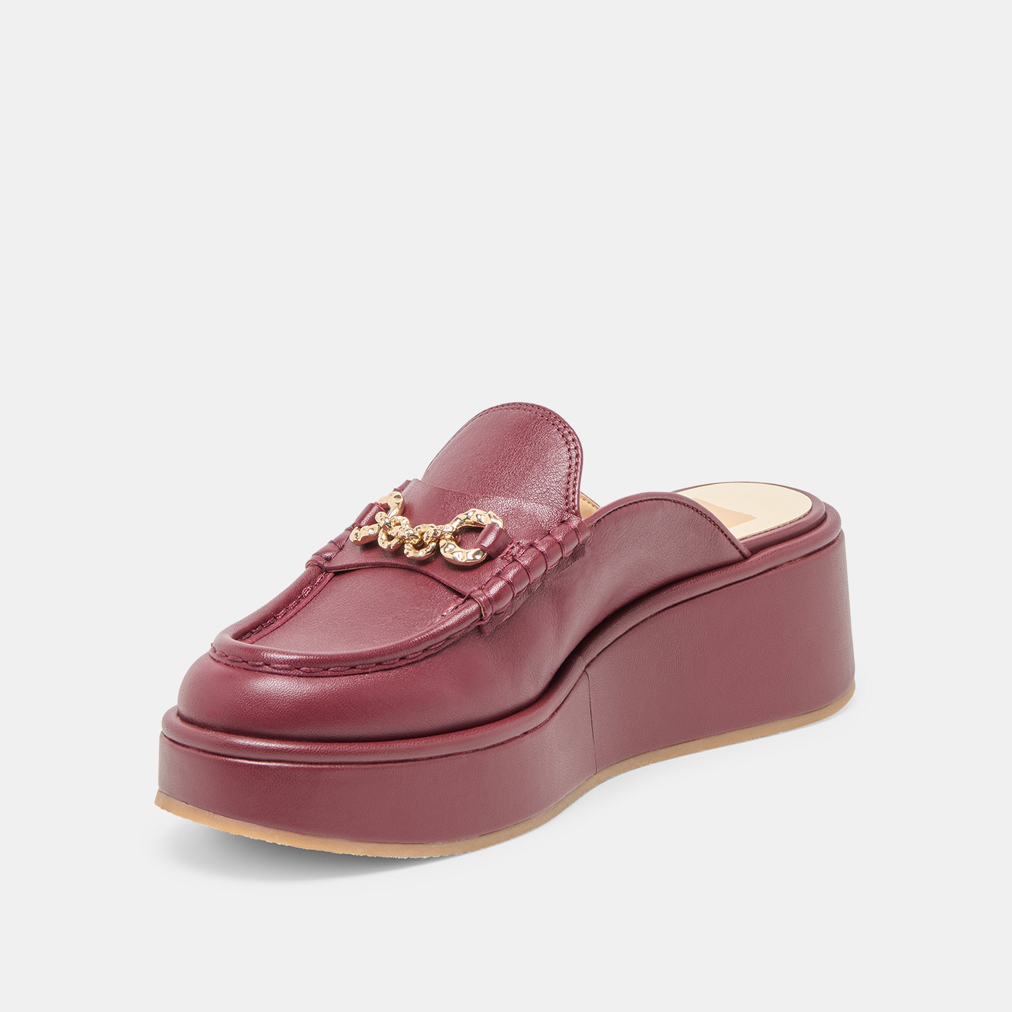 DORREL LOAFERS MAROON LEATHER - Image 4