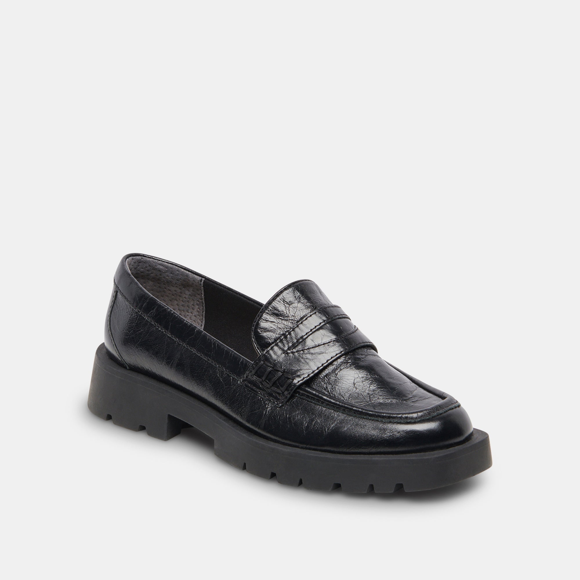 ELIAS FLATS ONYX CRINKLE PATENT - re:vita - Image 2