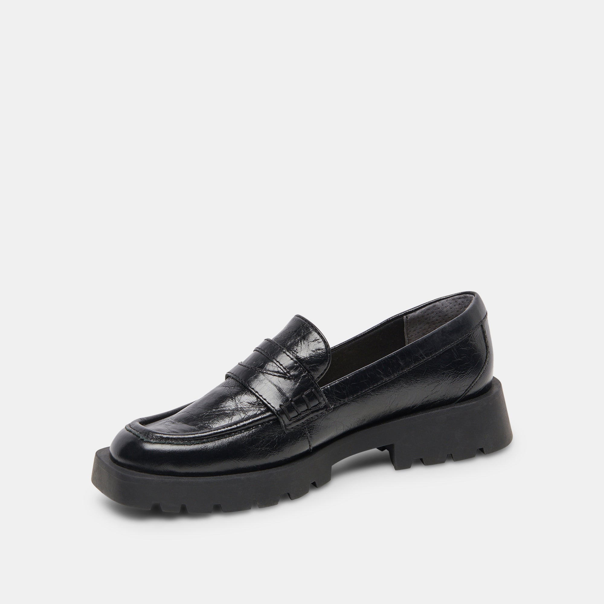 ELIAS FLATS ONYX CRINKLE PATENT - re:vita - Image 4