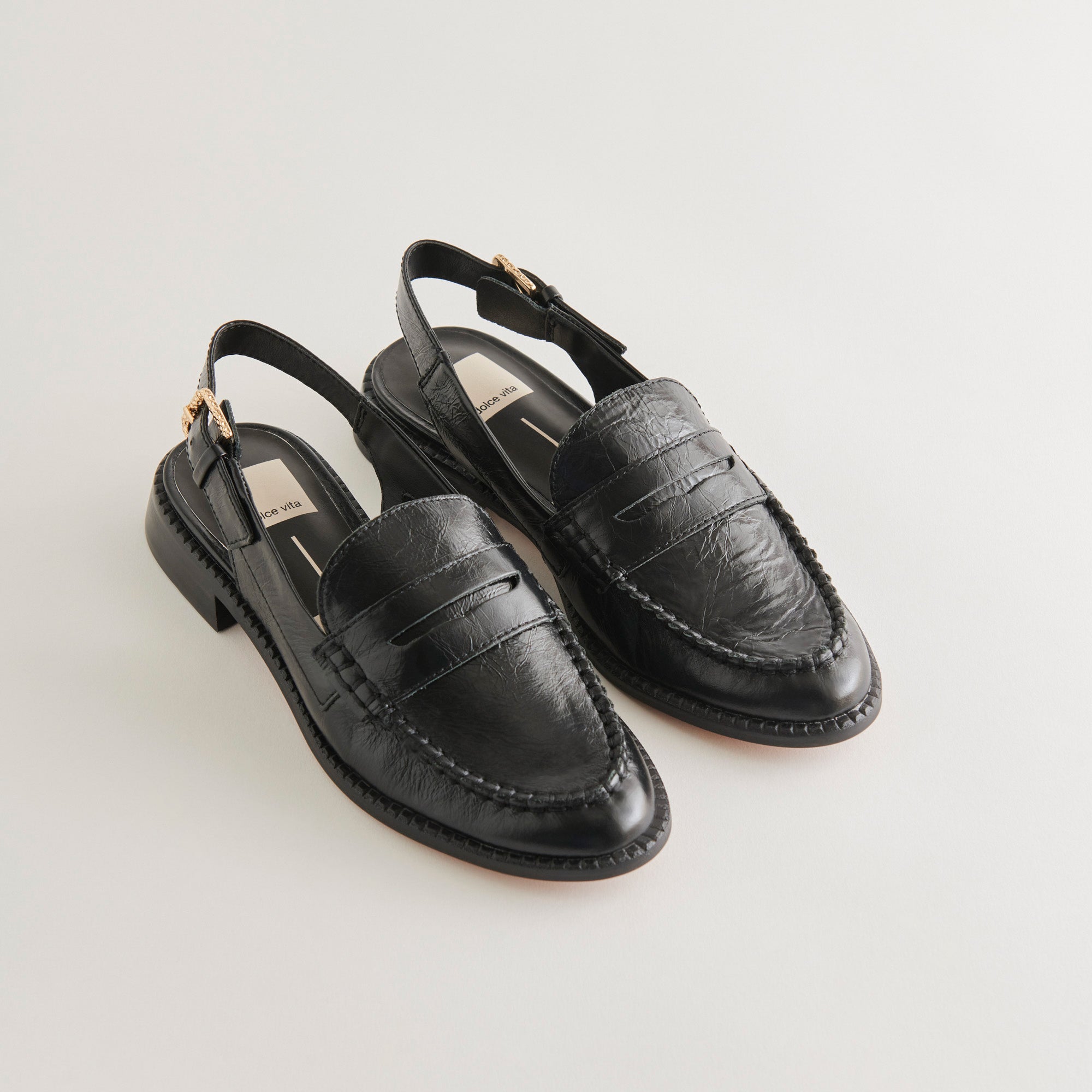 HARDI LOAFERS MIDNIGHT CRINKLE PATENT - re:vita - Image 4