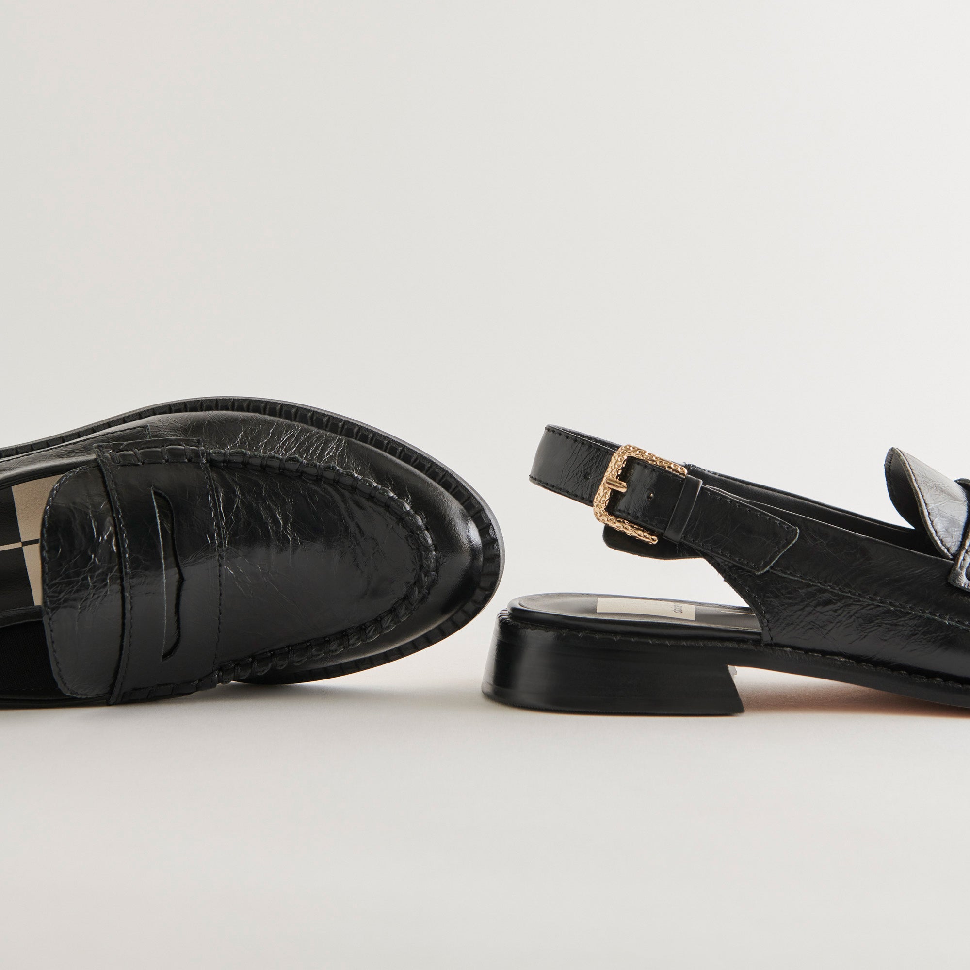HARDI LOAFERS MIDNIGHT CRINKLE PATENT - re:vita - Image 3