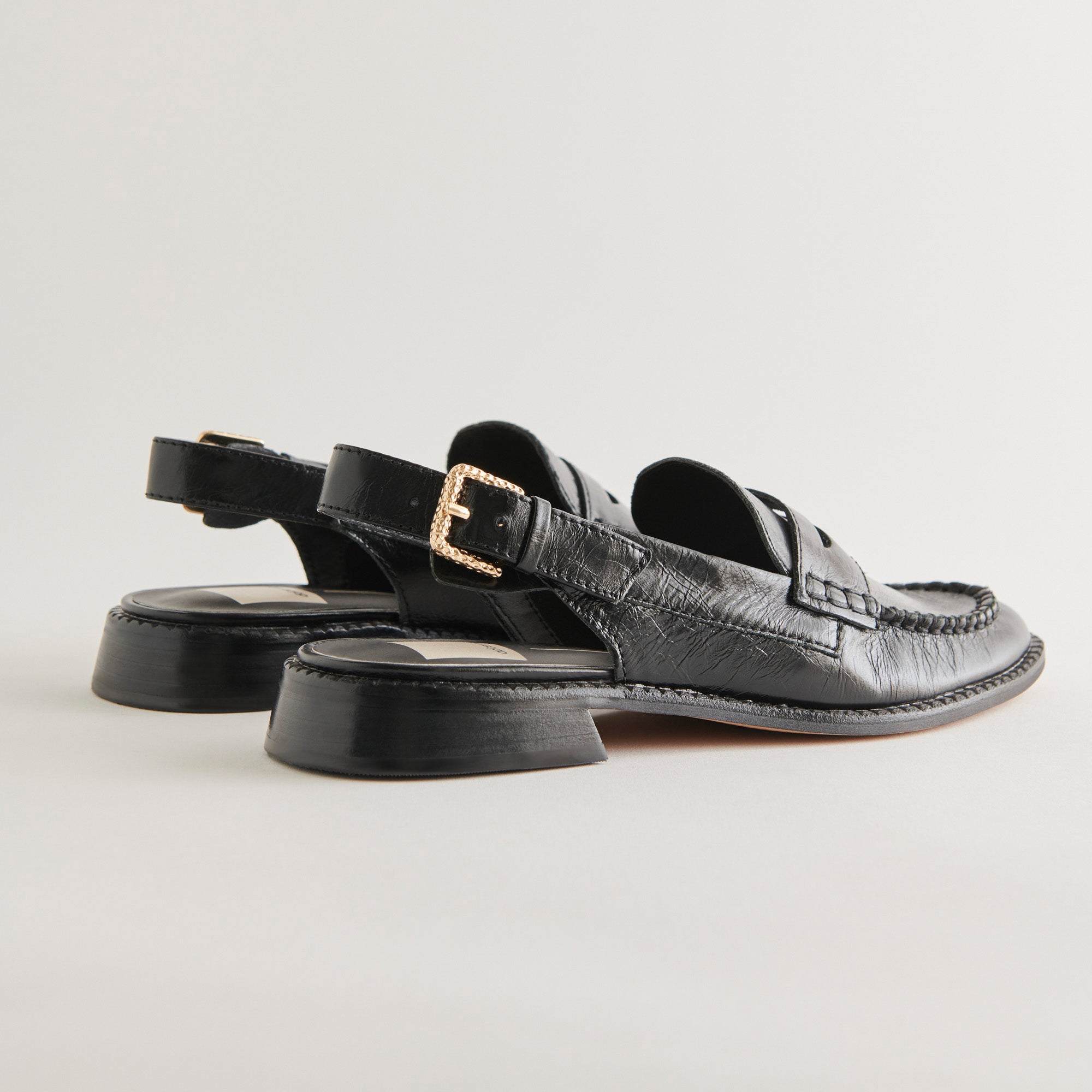HARDI LOAFERS MIDNIGHT CRINKLE PATENT - re:vita - Image 2