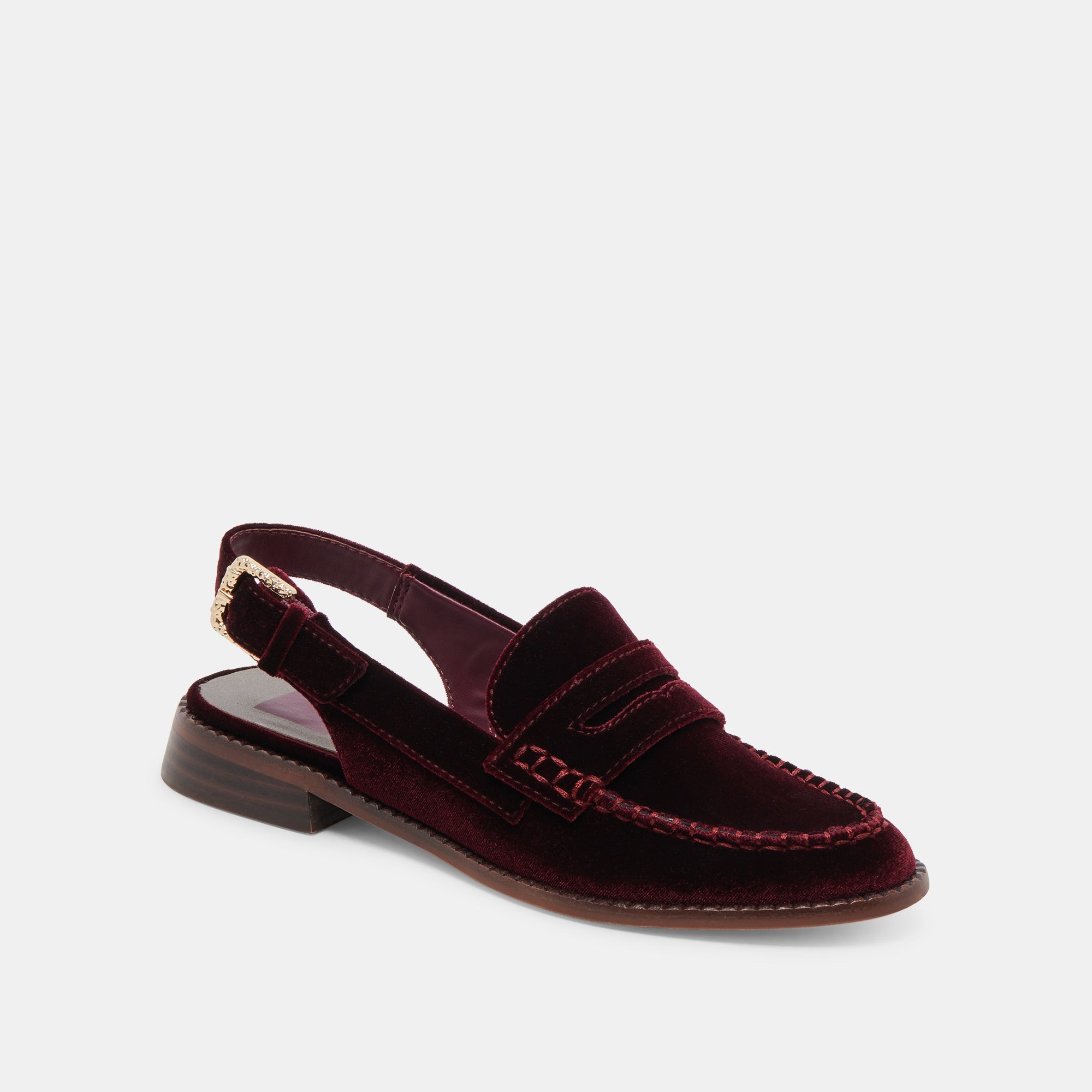HARDI LOAFERS WINE VELVET - re:vita - Image 2